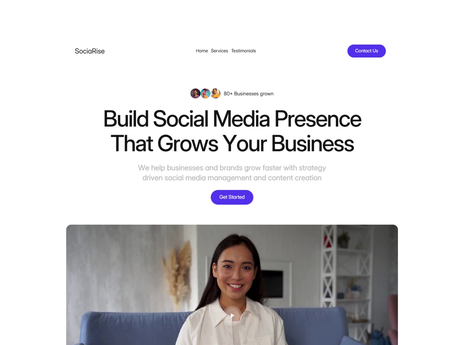 Screenshot 1 of SociaRise