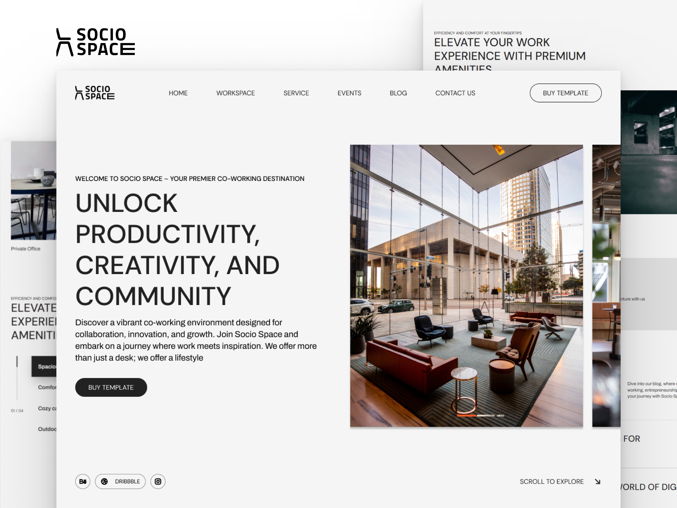 Screenshot 1 of Socio Space