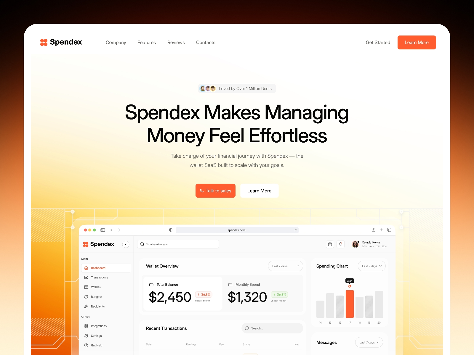 Screenshot 1 of Spendex