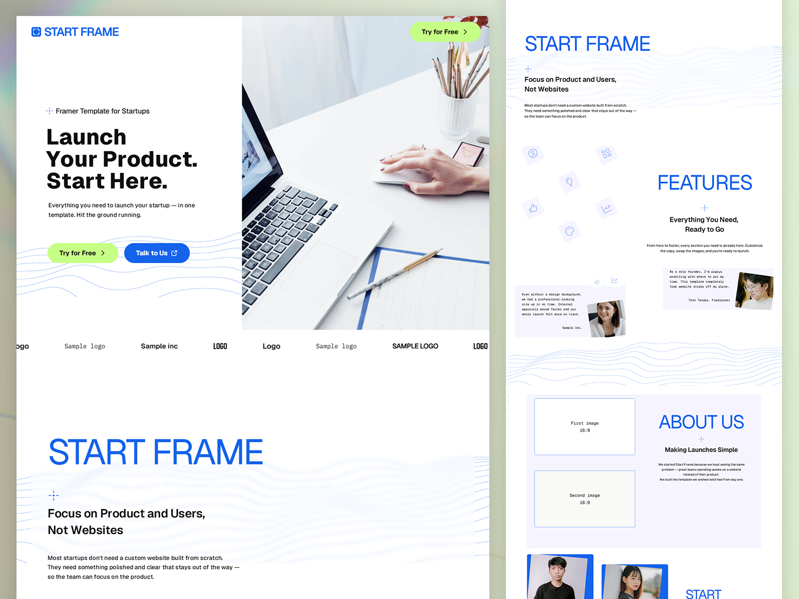 Screenshot 1 of START FRAME