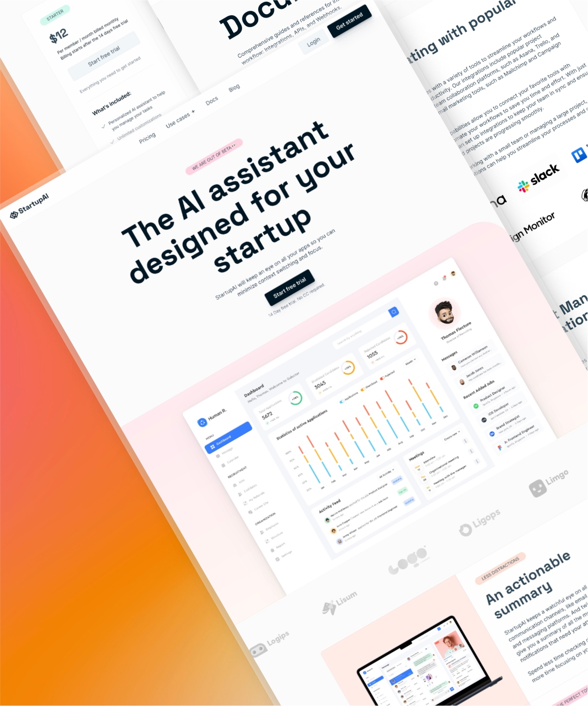 Screenshot 2 of StartupAI
