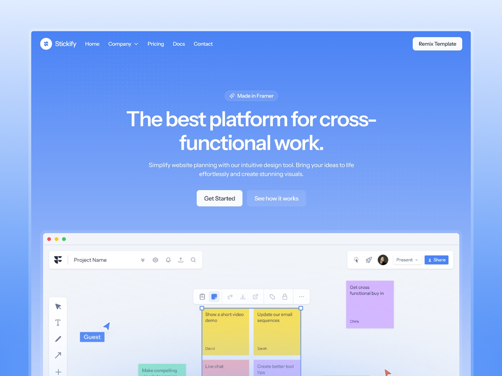 Screenshot 1 of Stickify