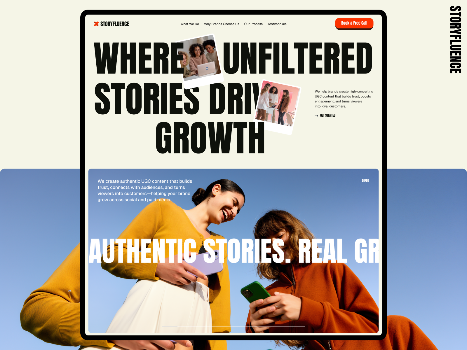 Screenshot 1 of StoryFluence