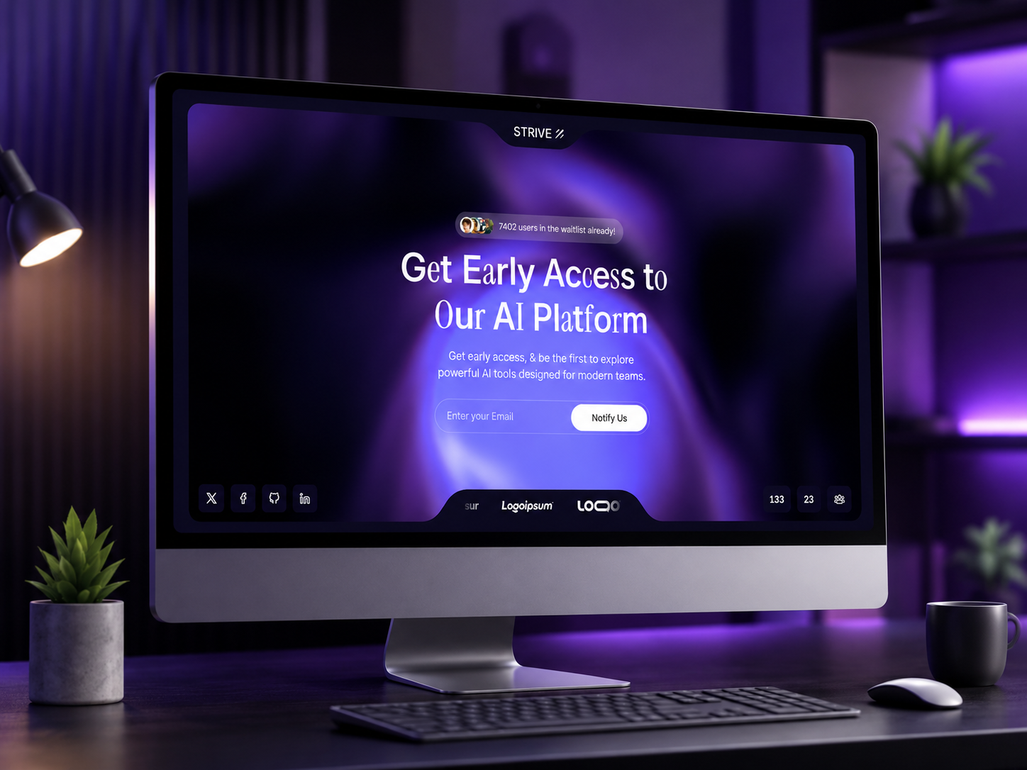 Screenshot 1 of Strive Waitlist