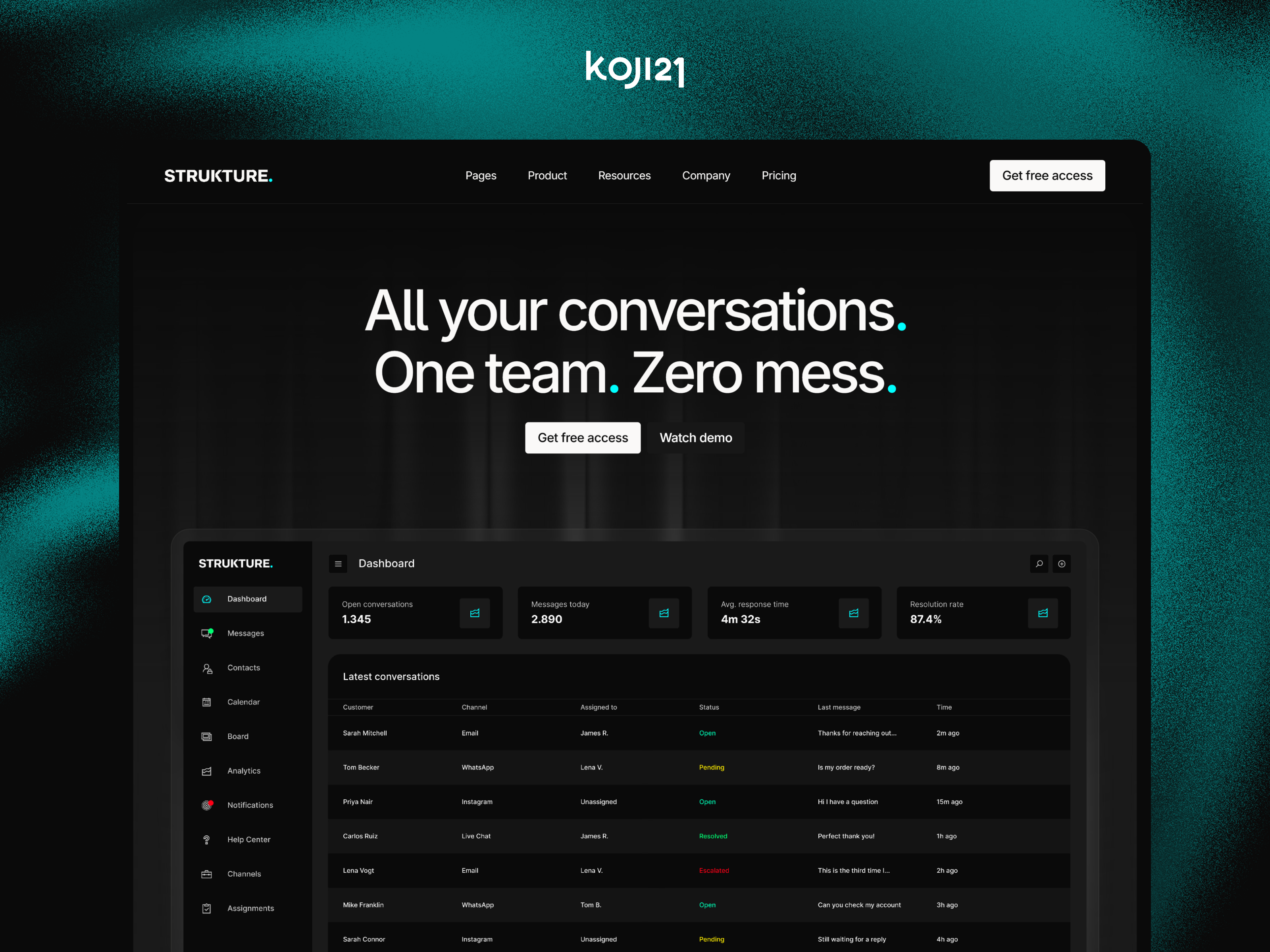 Screenshot 1 of Strukture