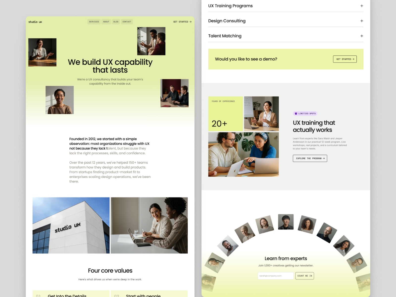 Screenshot 2 of Studio UX