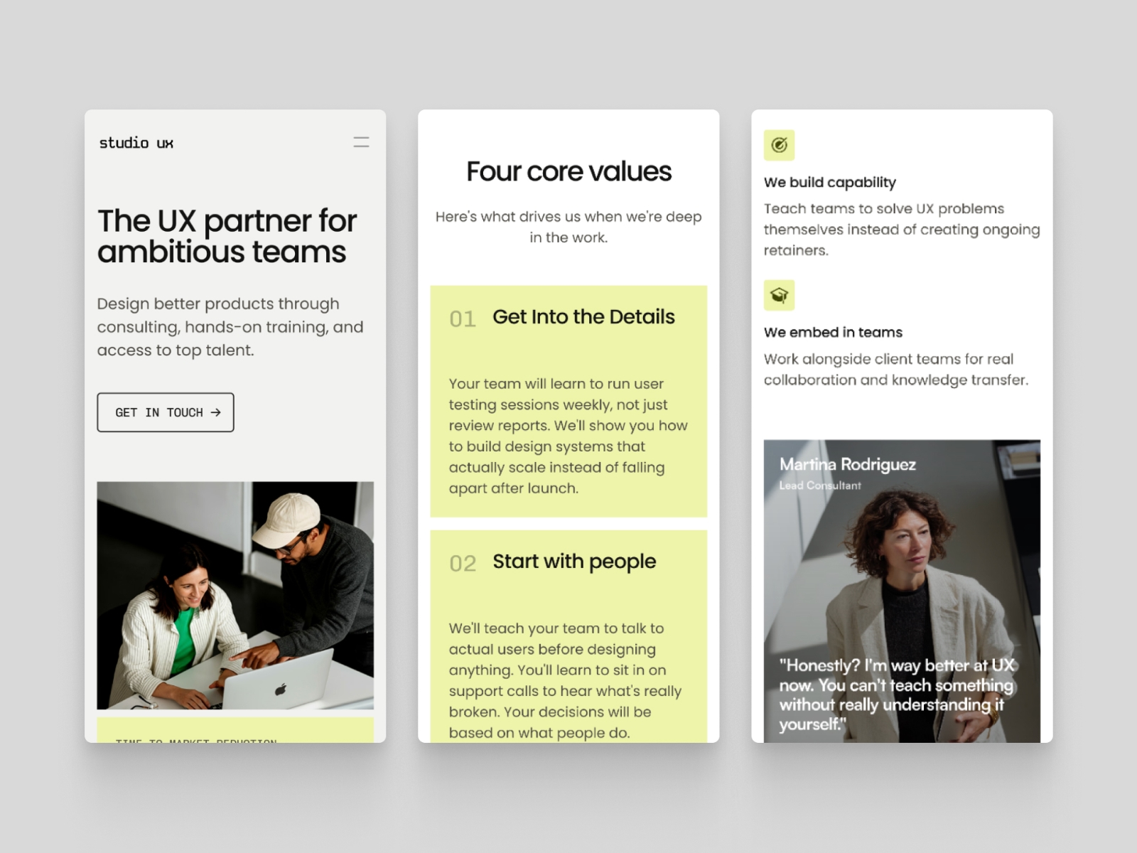 Screenshot 4 of Studio UX