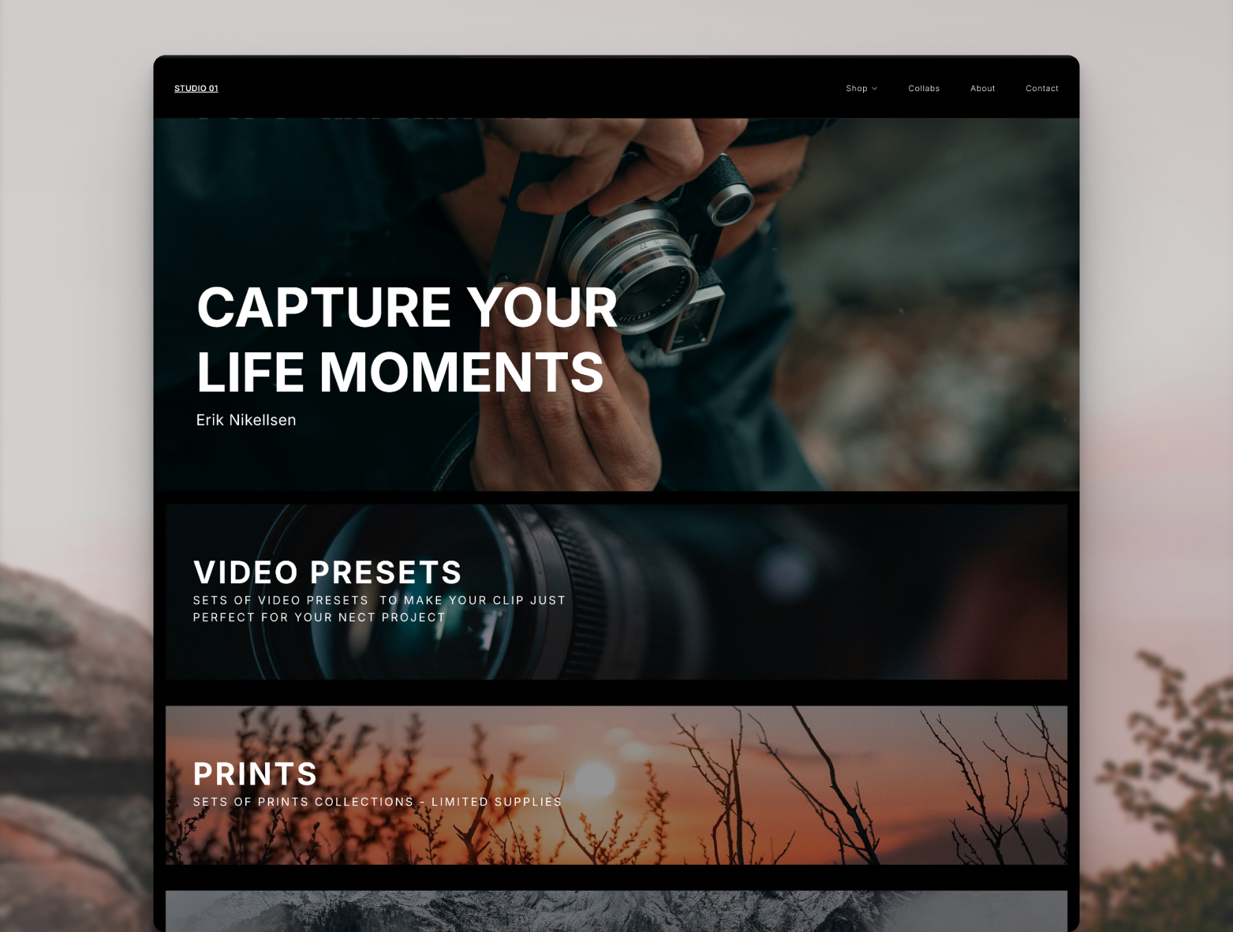 Screenshot 1 of Studio01 Marketplace