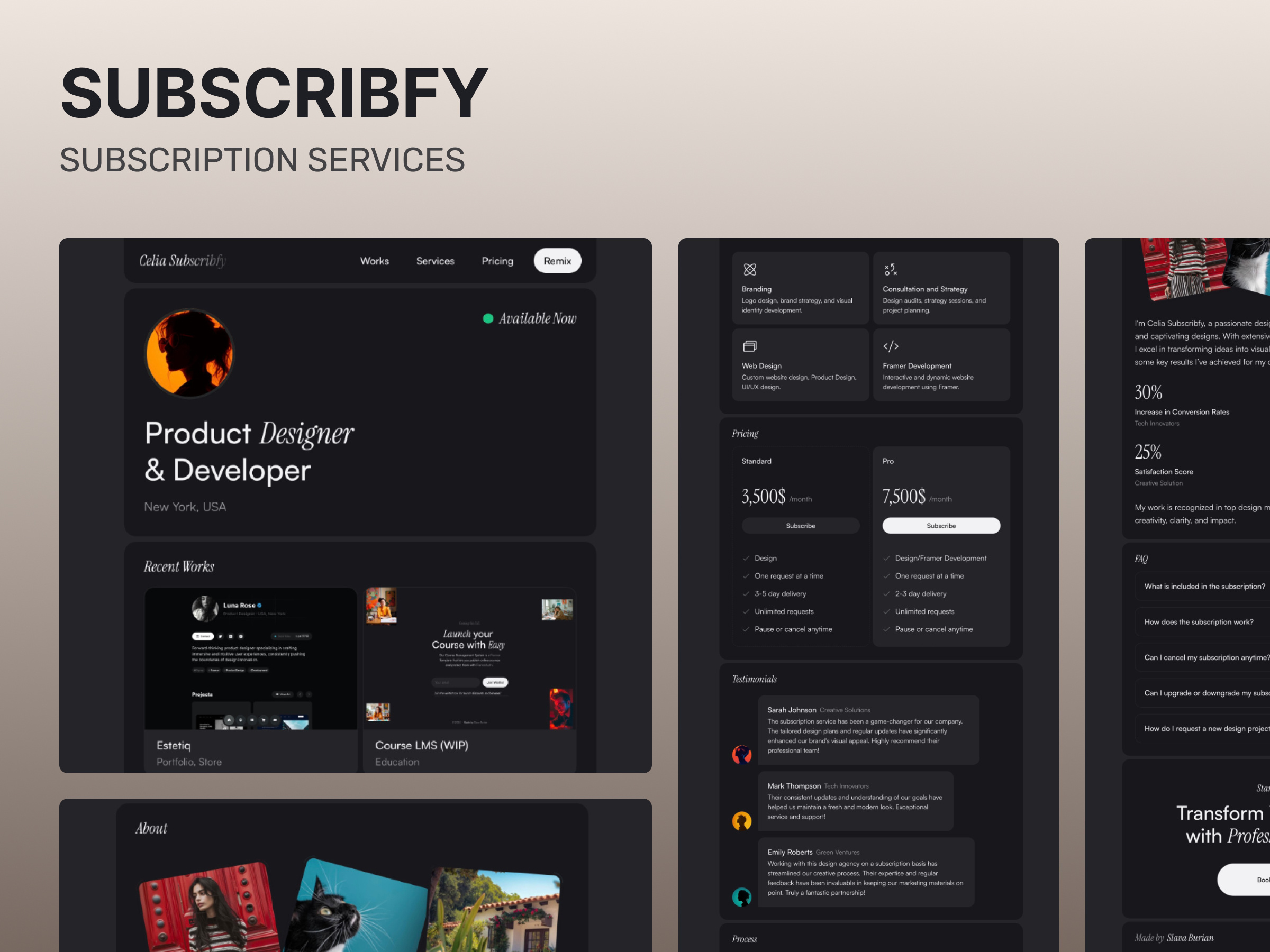 Screenshot 1 of Subscribfy