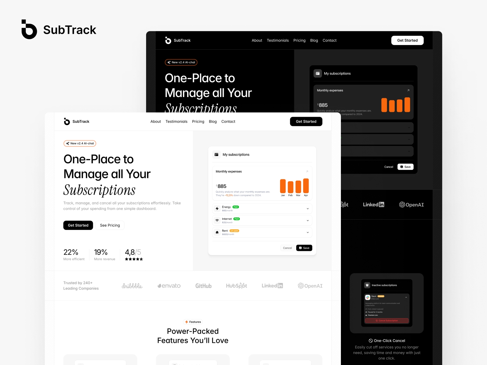 Screenshot 1 of SubTrack