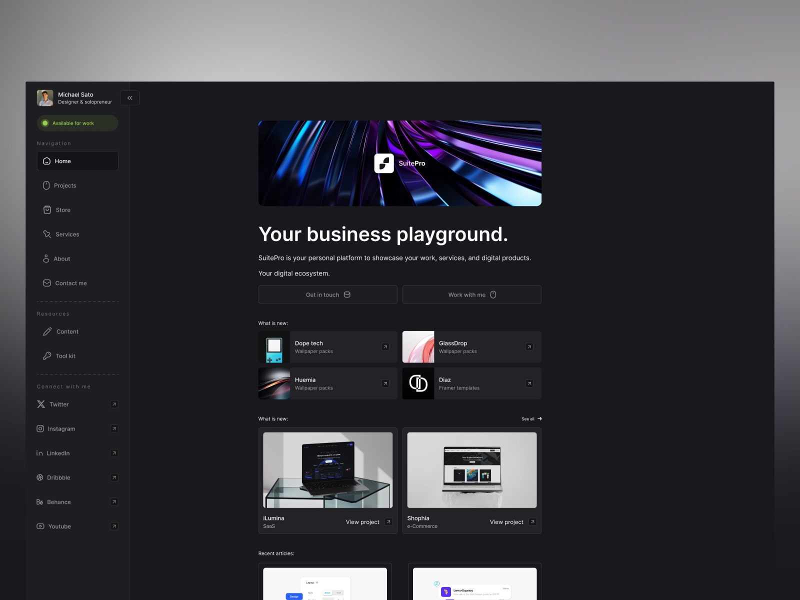 Screenshot 1 of Suite