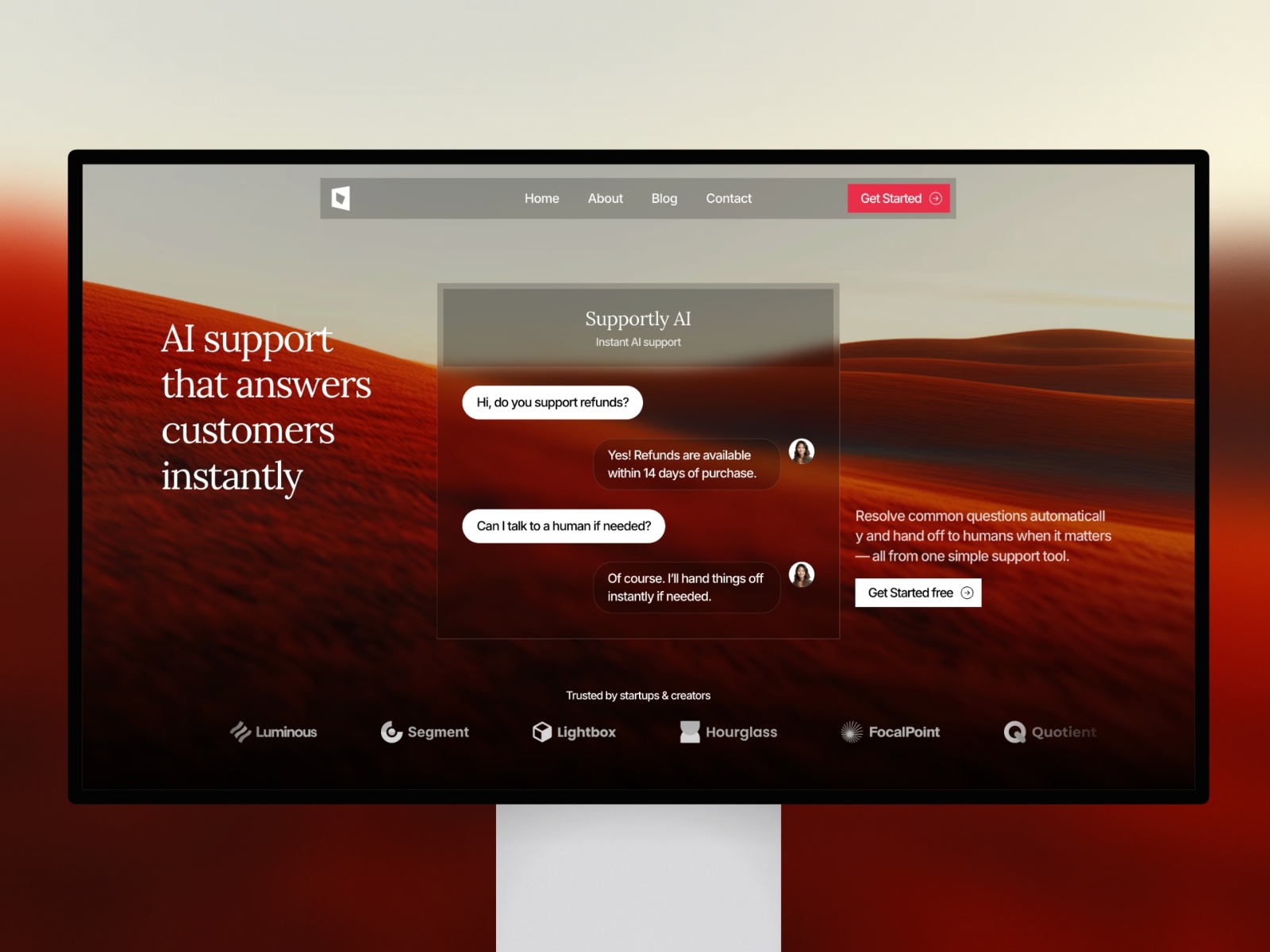 Screenshot 1 of Supportly