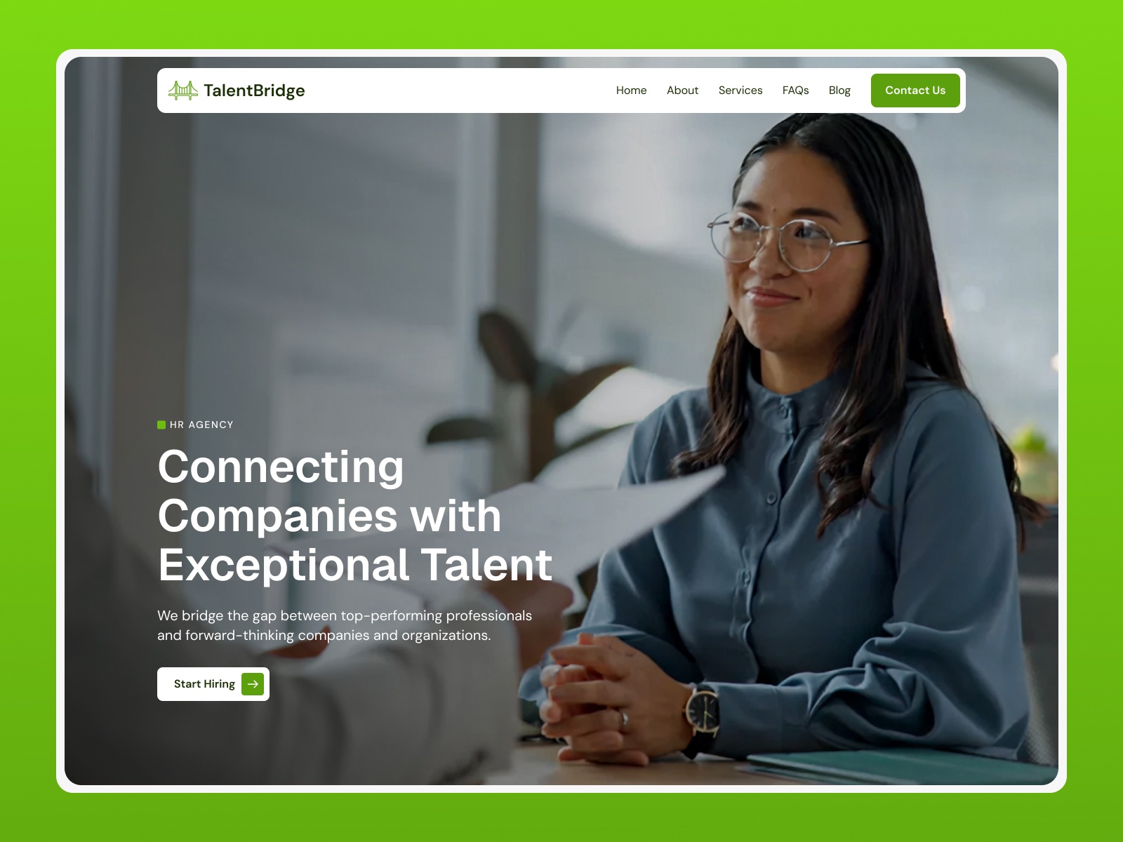 Screenshot 1 of TalentBridge