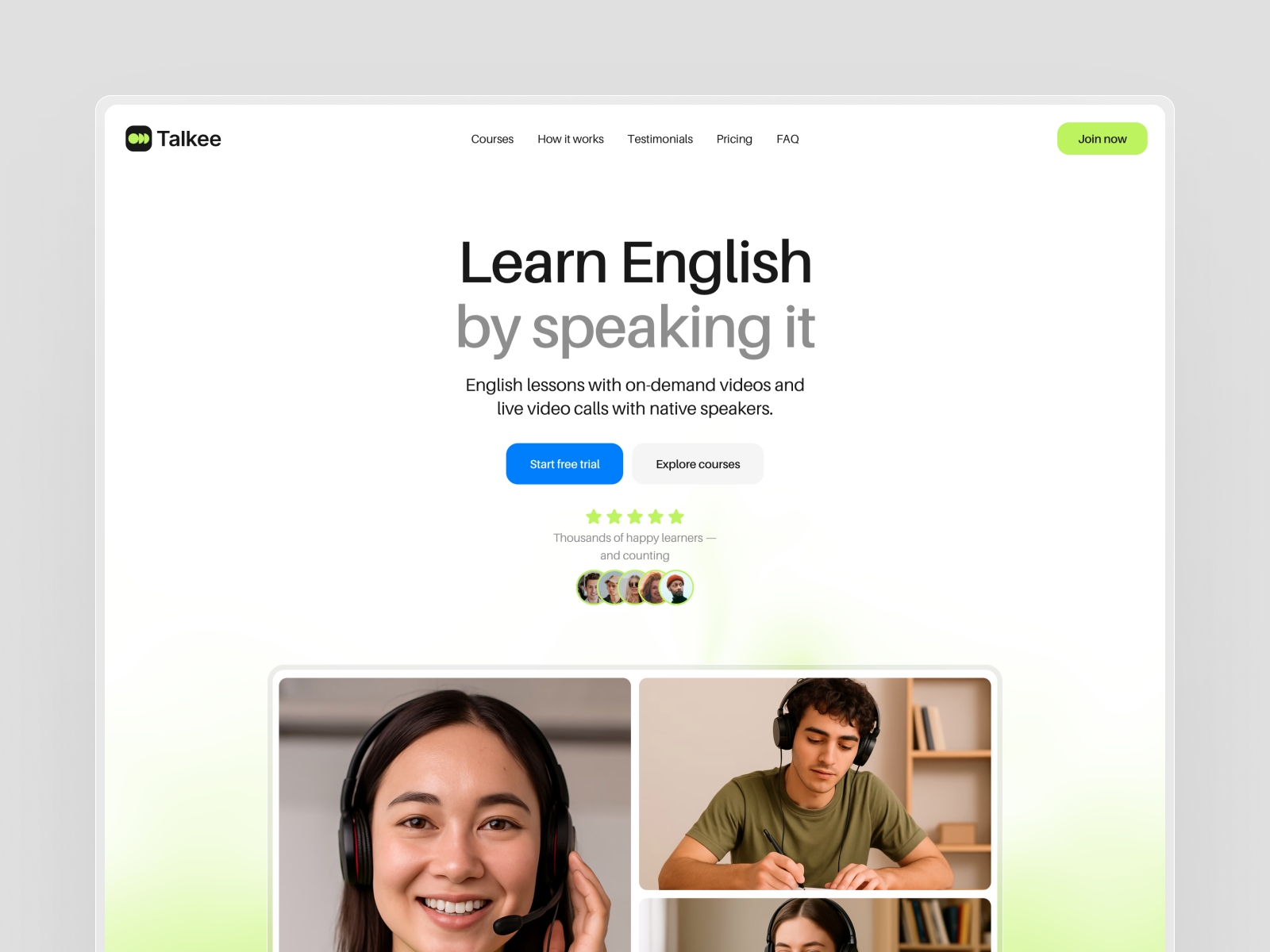 Screenshot 1 of Talkee