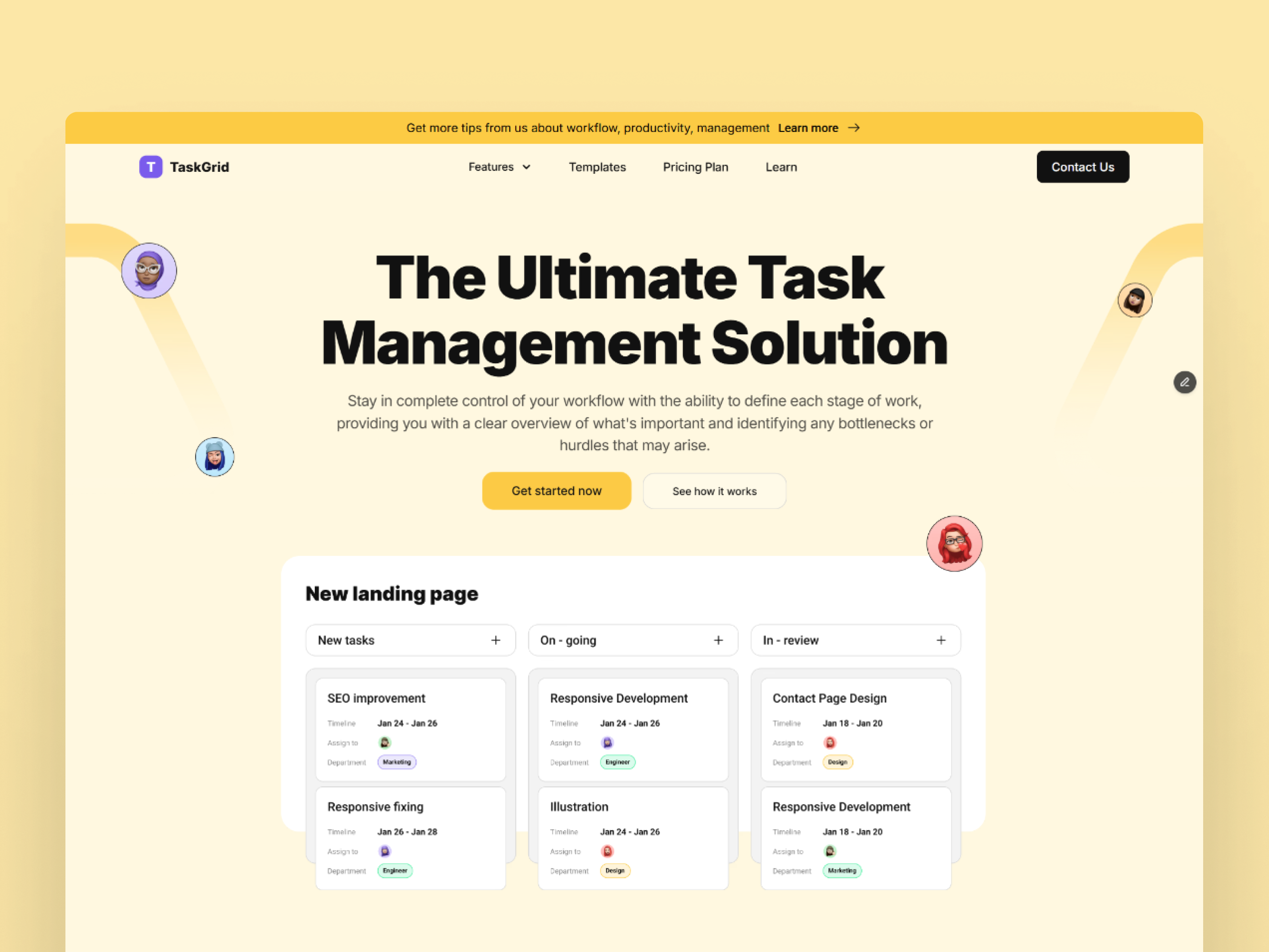 Screenshot 1 of TaskGrid