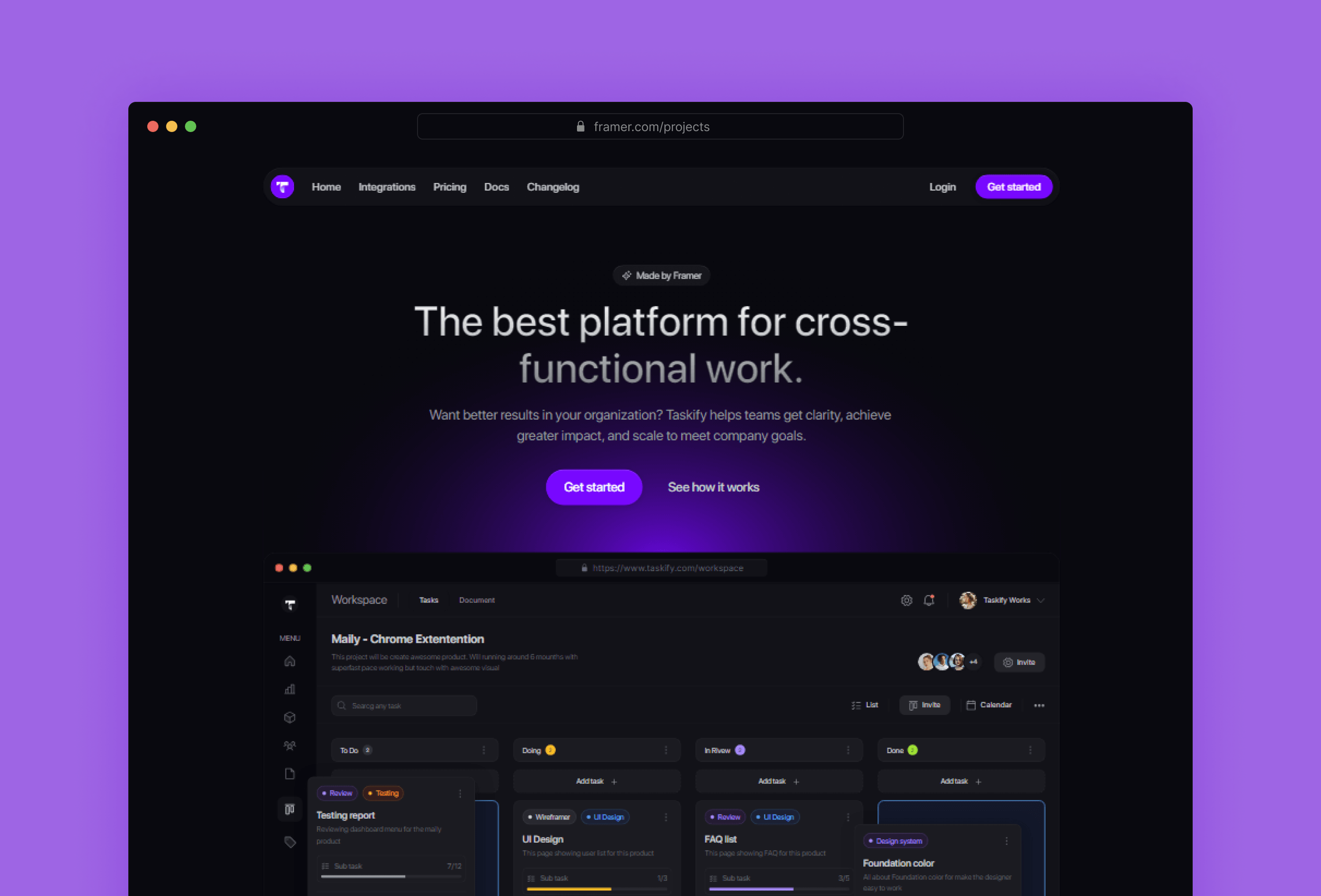 Screenshot 1 of Taskify