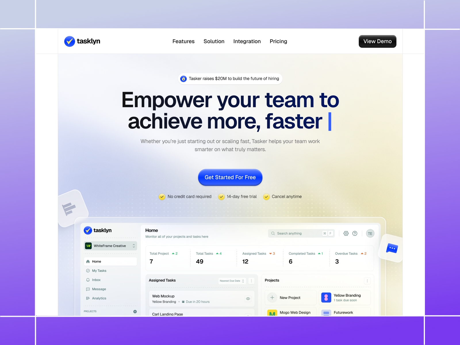 Screenshot 1 of Tasklyn