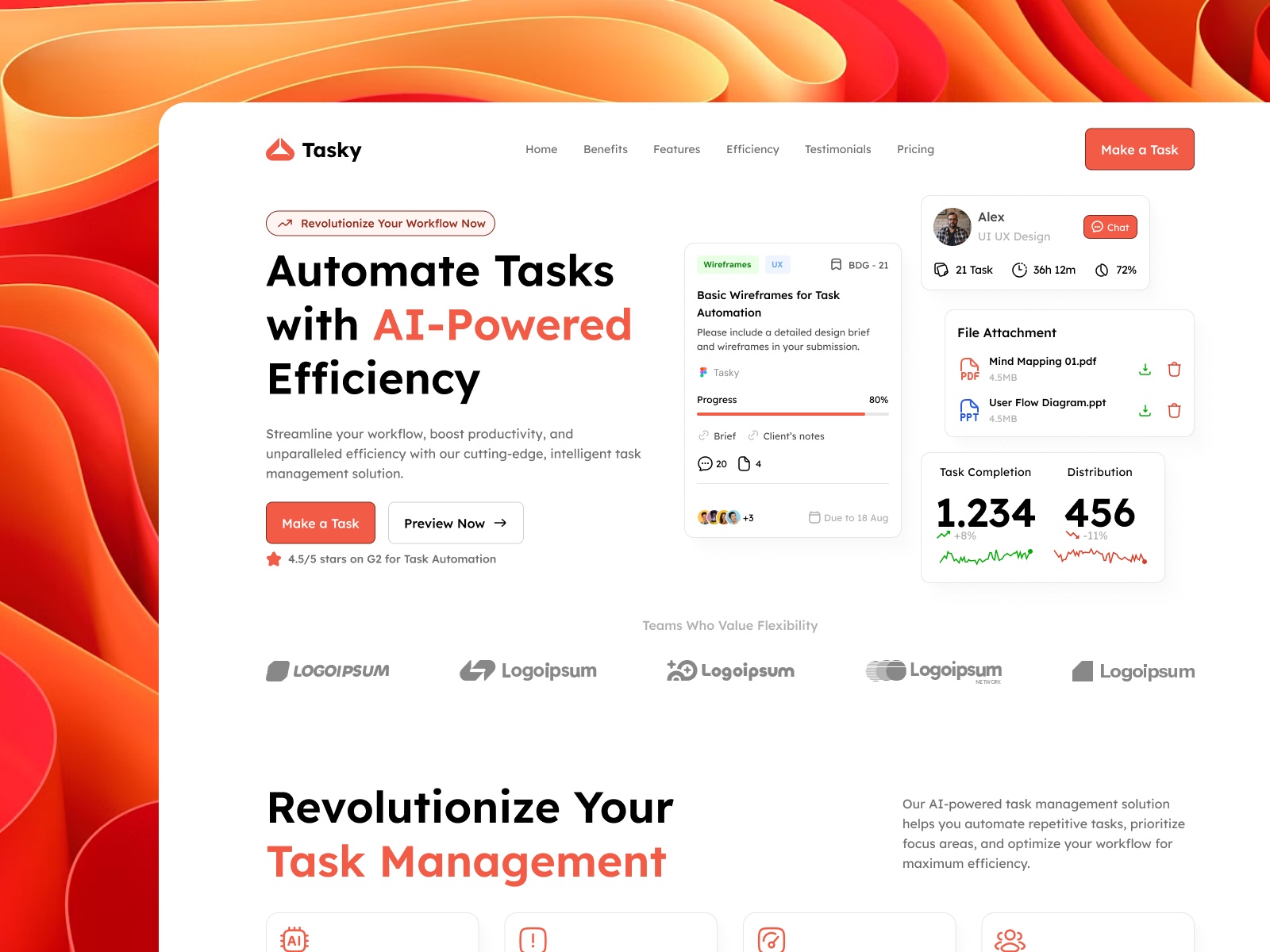 Screenshot 1 of Tasky