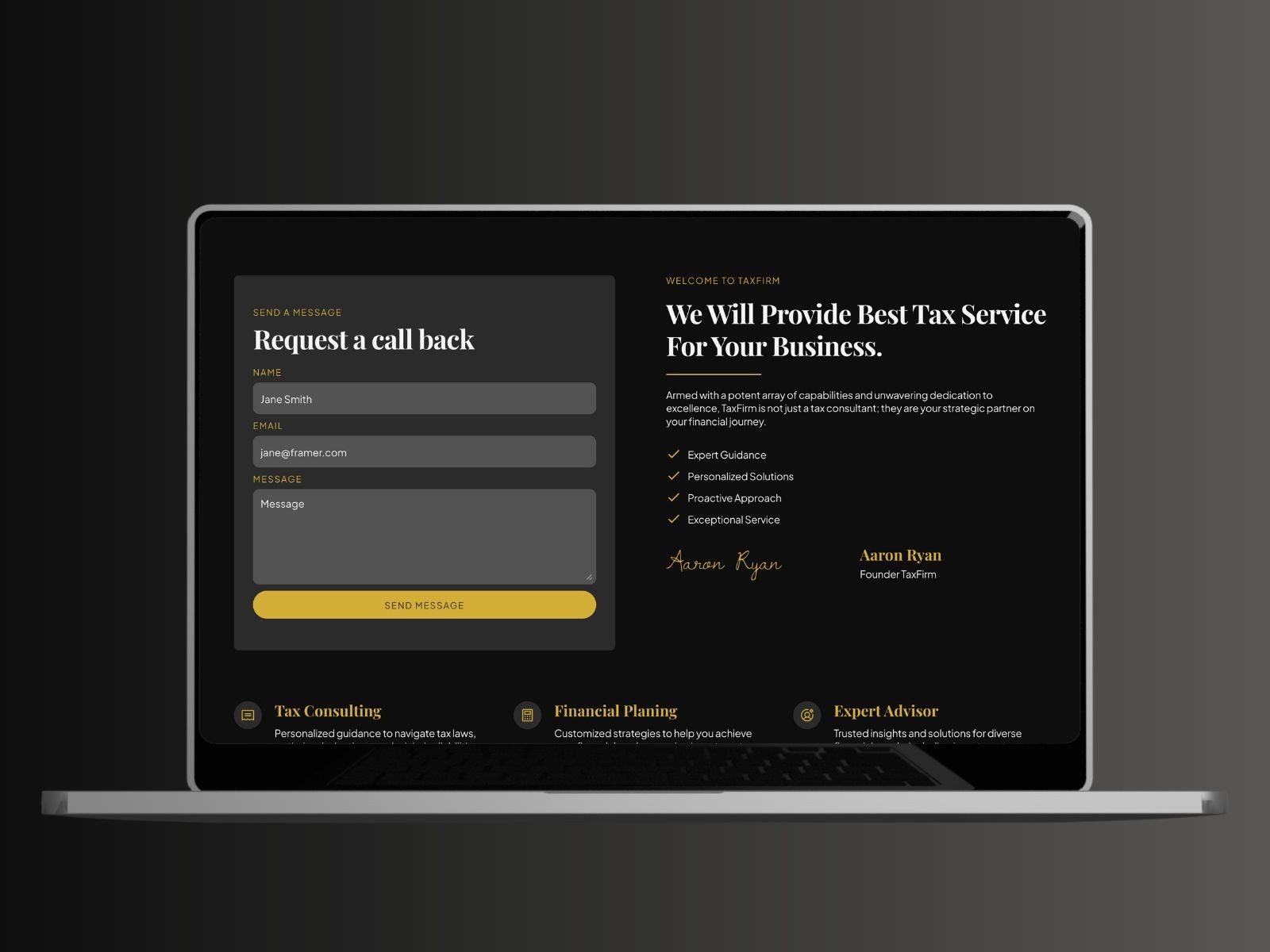 Screenshot 3 of TaxFirm