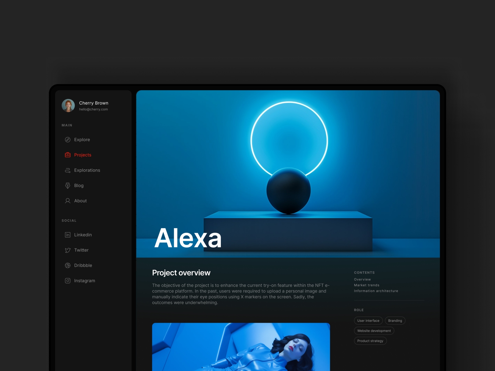 Screenshot 3 of TD_Cherfolio