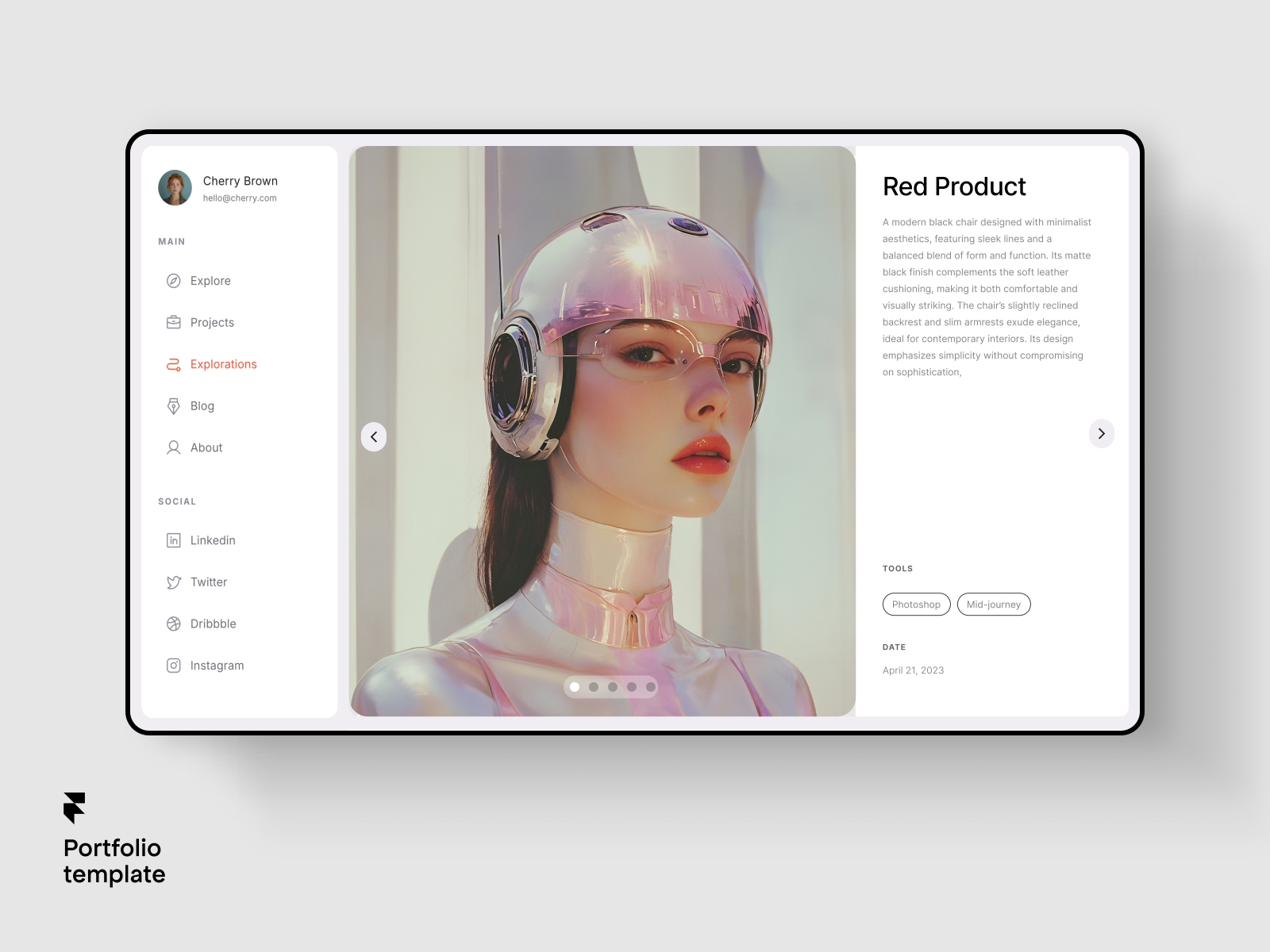 Screenshot 4 of TD_Cherfolio