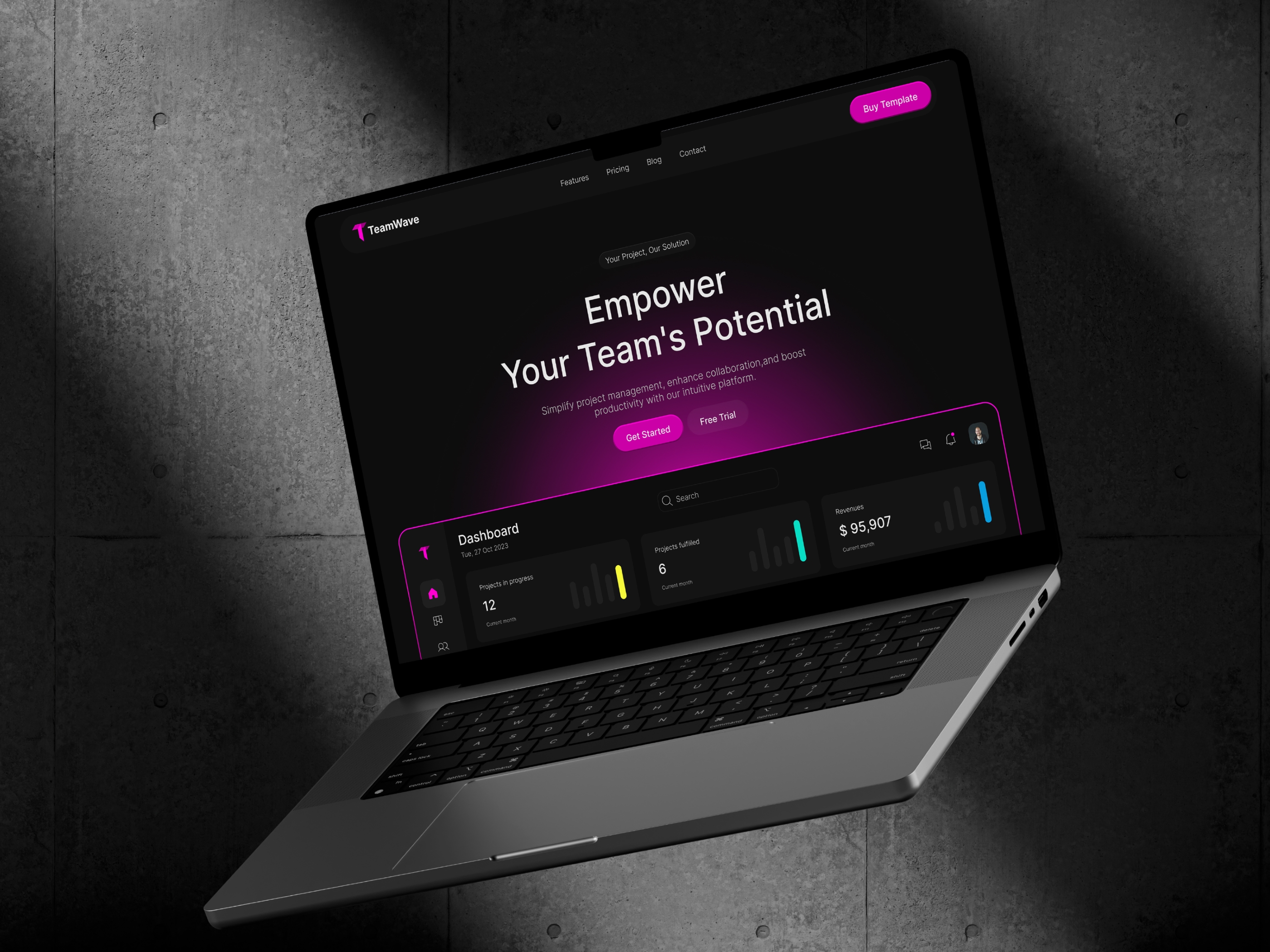 Screenshot 1 of TeamWave
