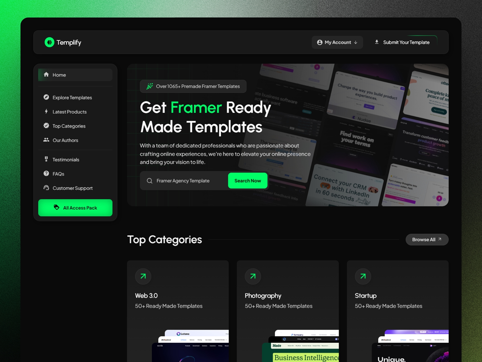 Screenshot 1 of Templify
