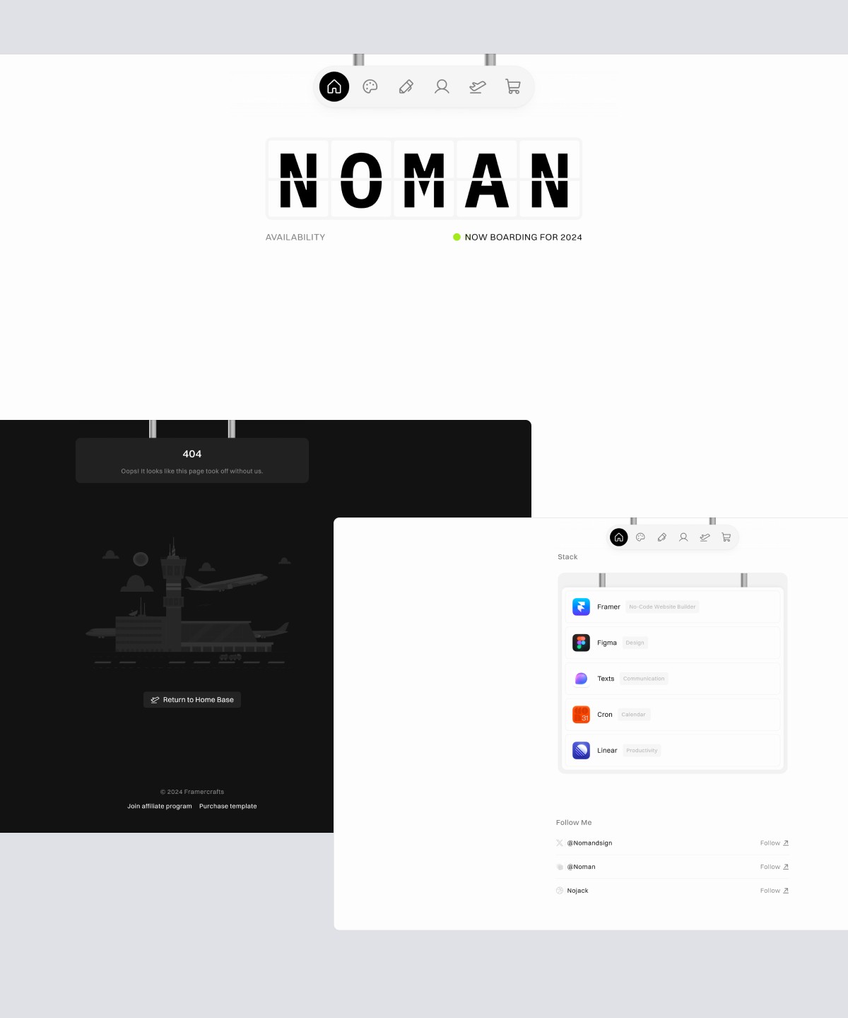 Screenshot 1 of Terminalfolio