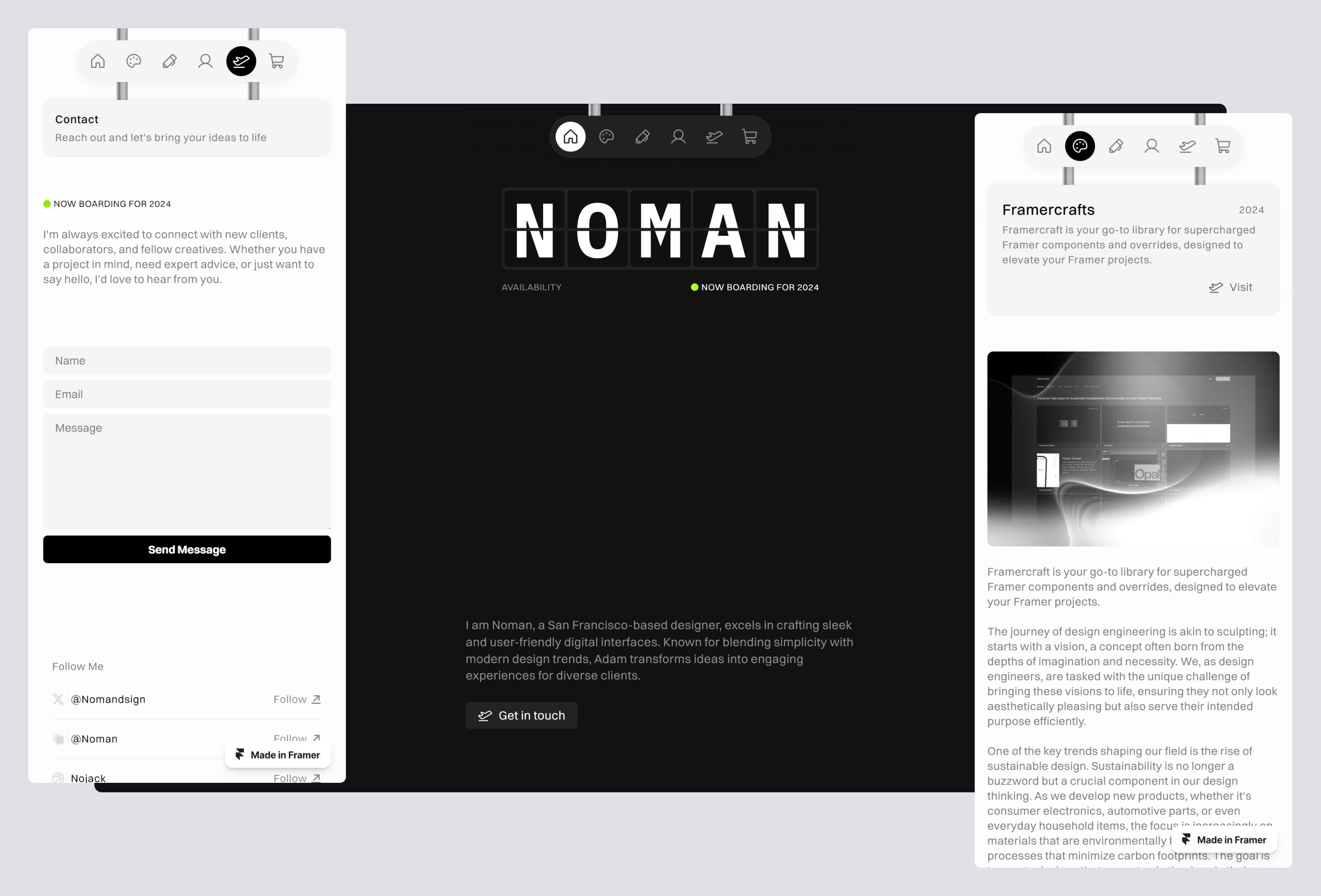 Screenshot 2 of Terminalfolio