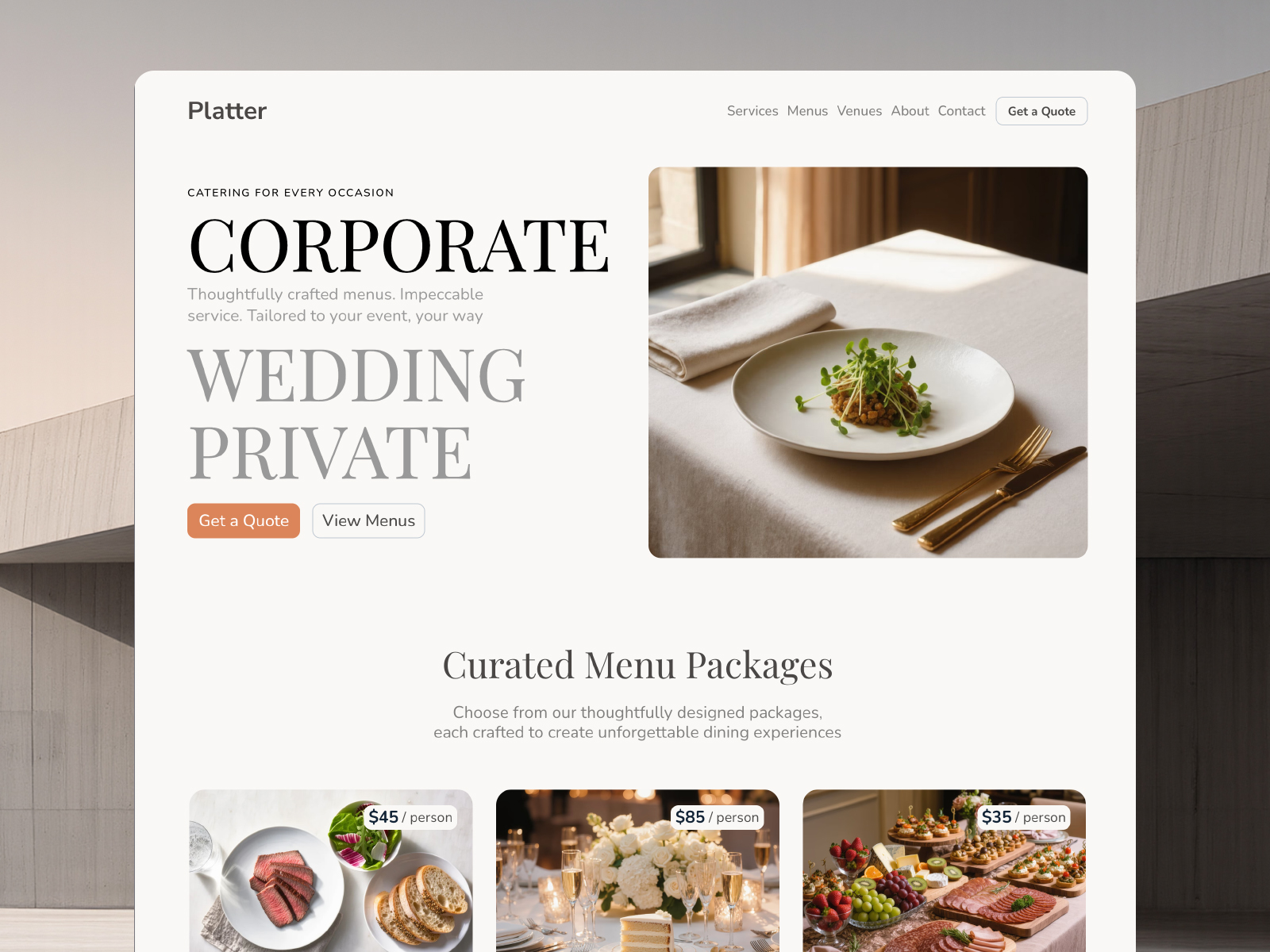 Screenshot 1 of The Platter