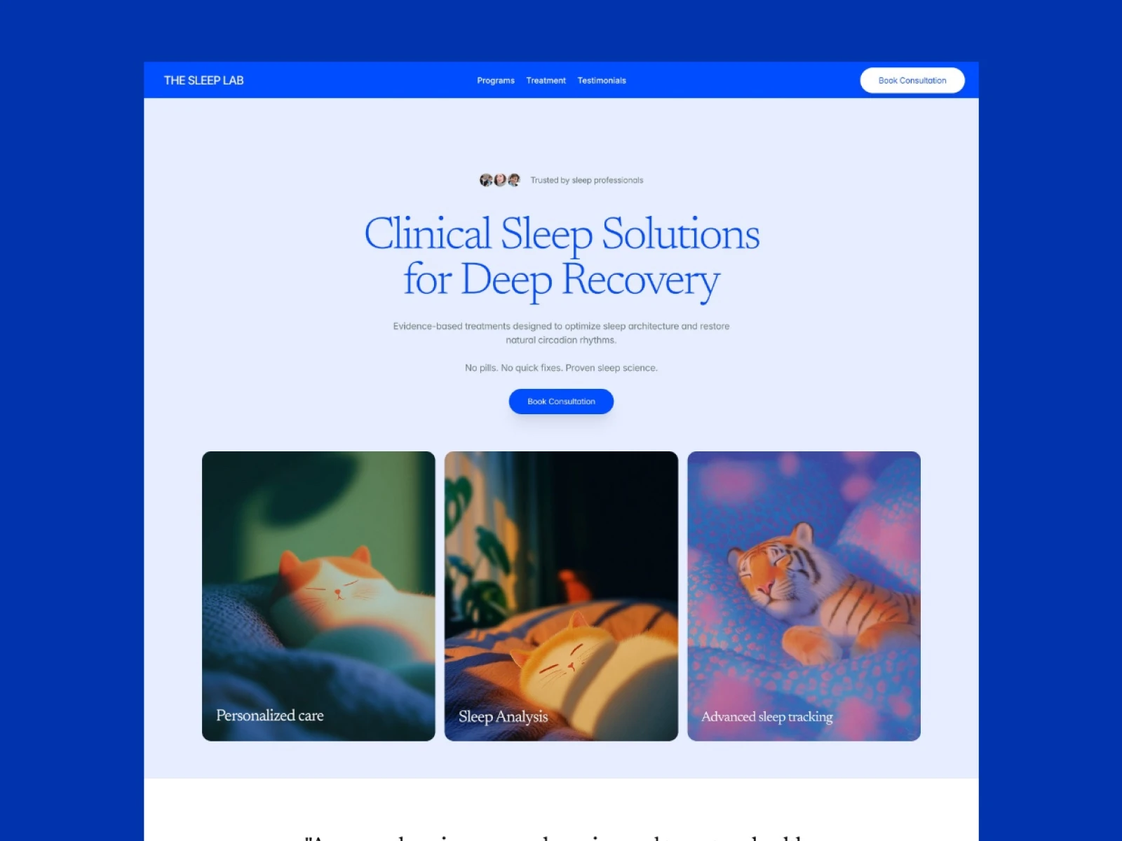 Screenshot 1 of The Sleep Lab