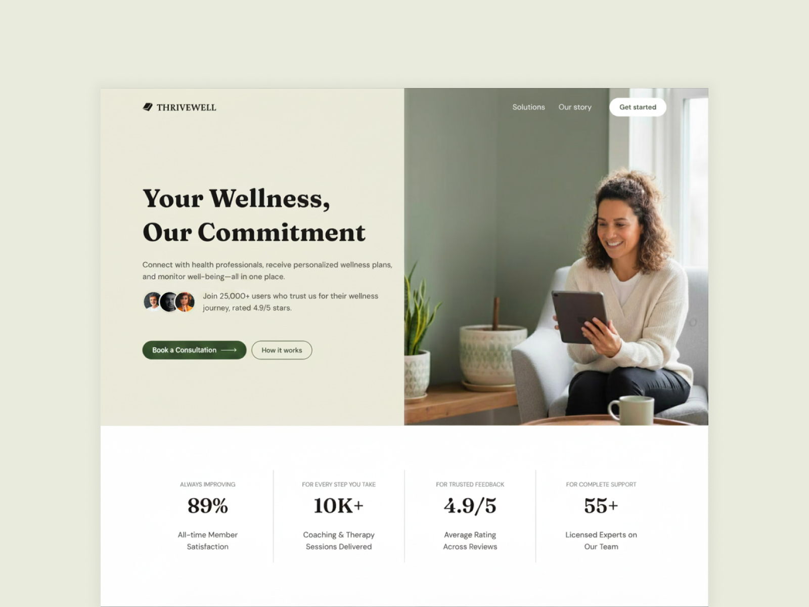 Screenshot 1 of ThriveWell
