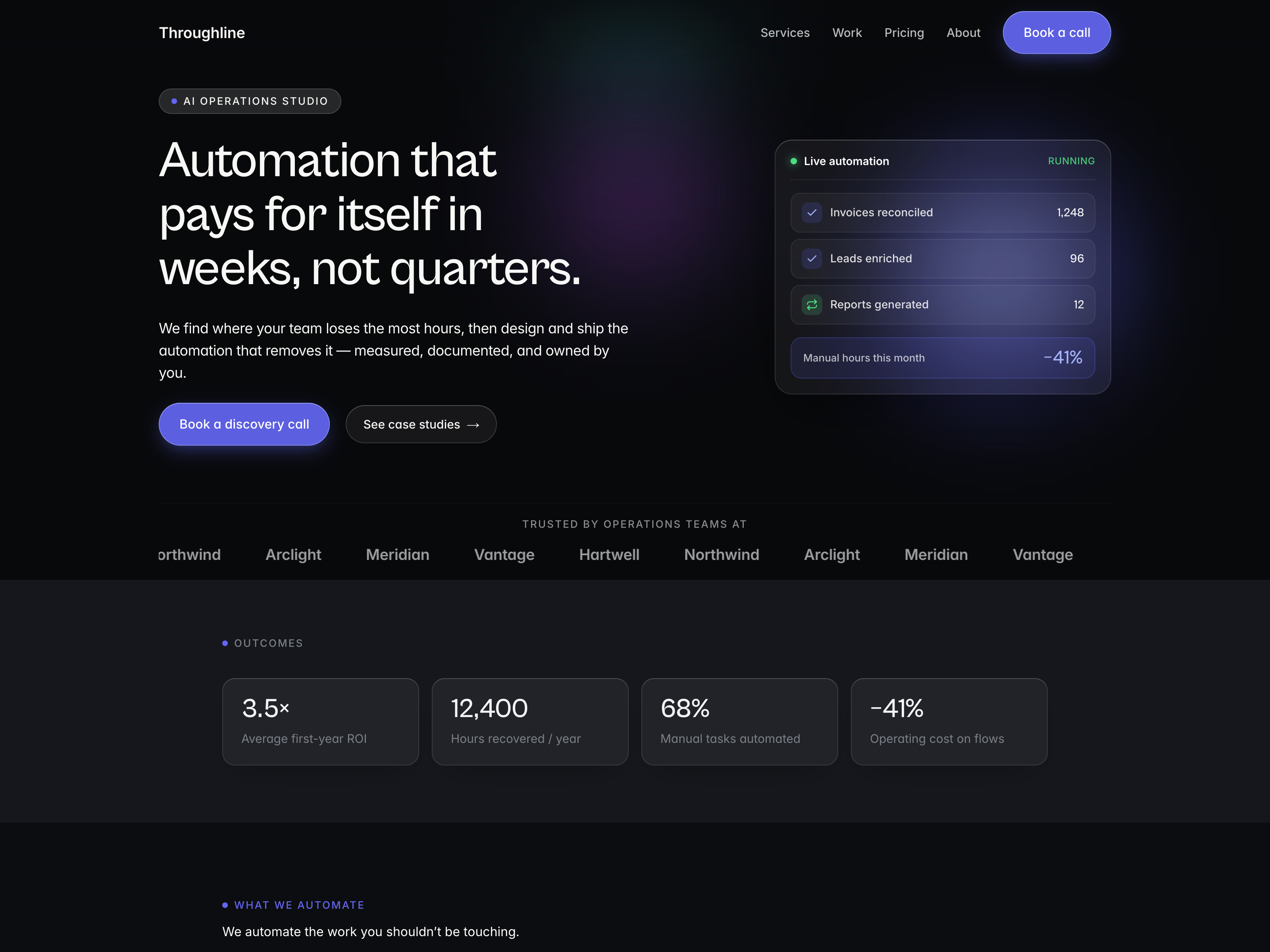 Screenshot 1 of Throughline