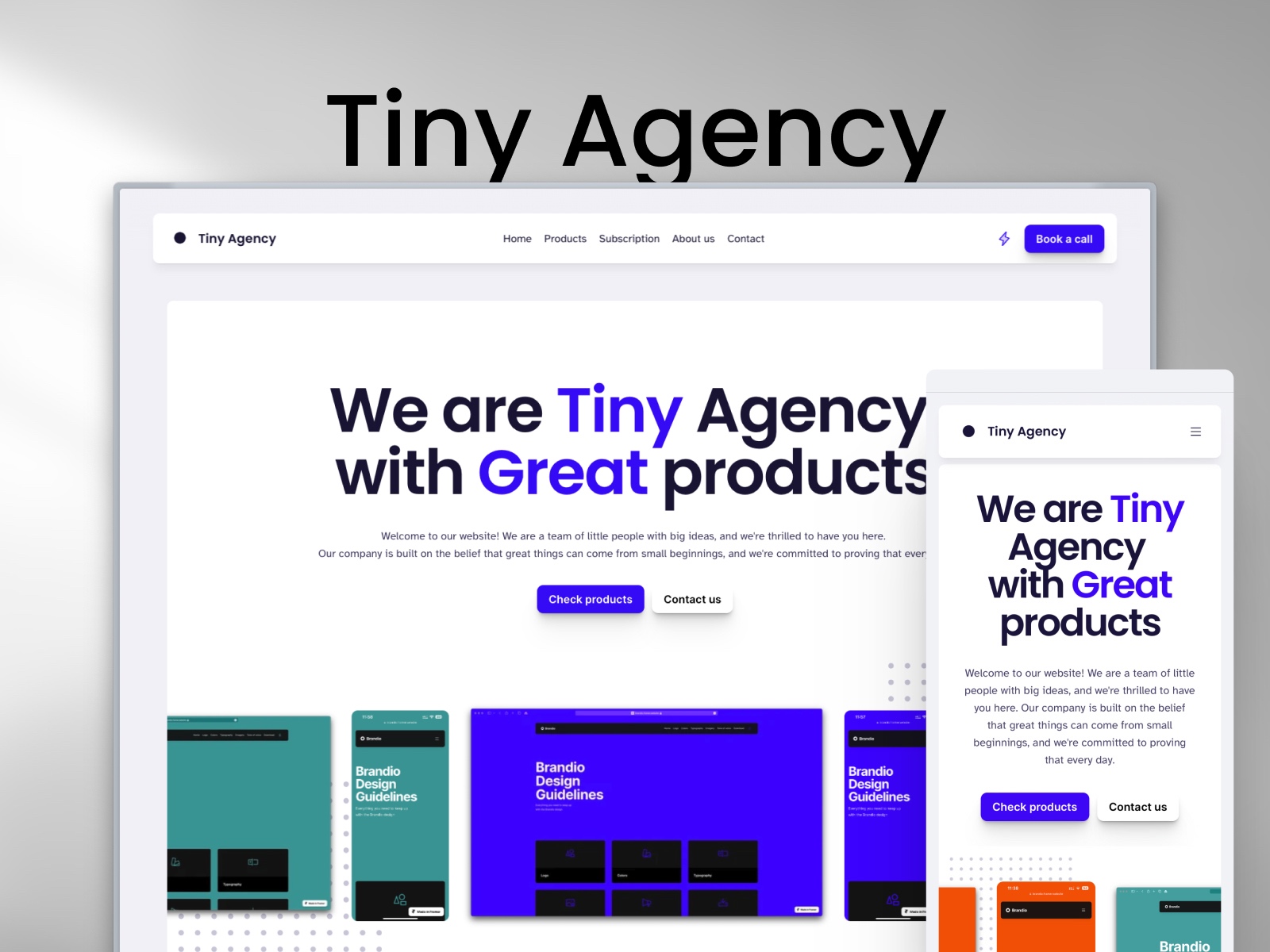 Screenshot 1 of Tiny Agency