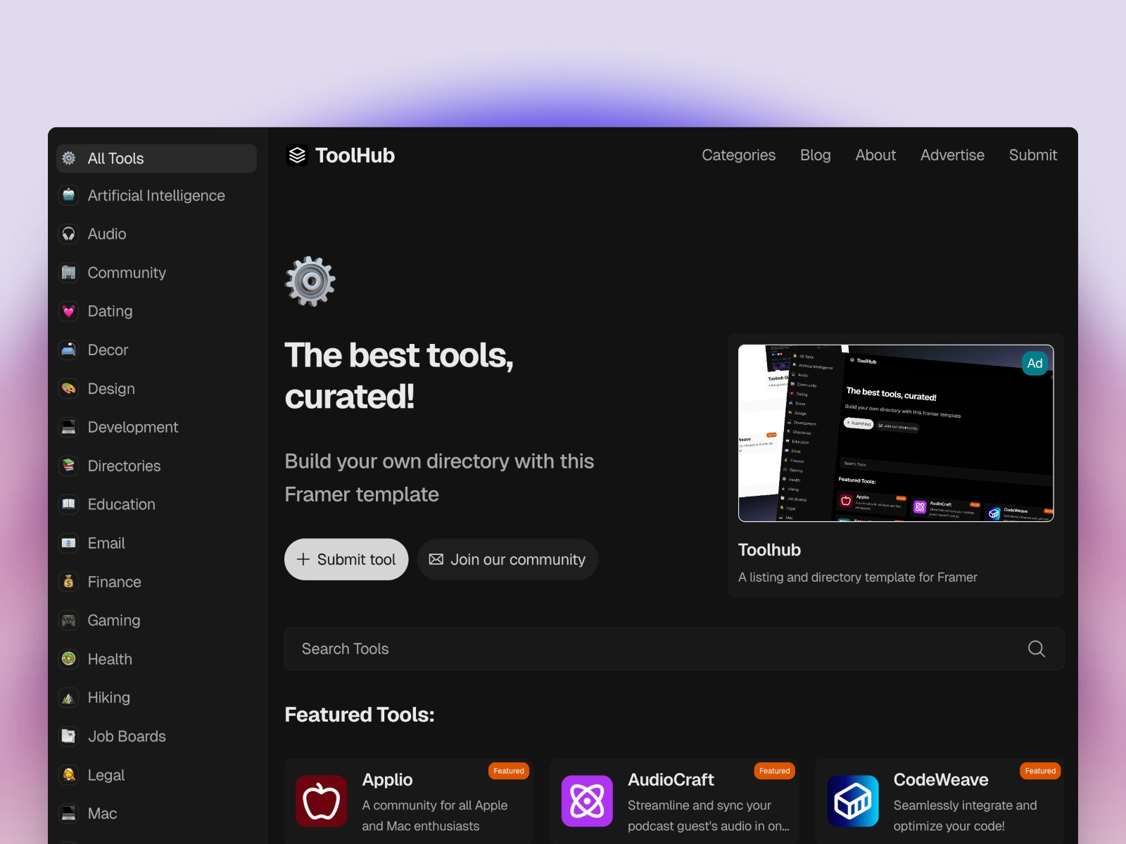 Screenshot 1 of Toolhub