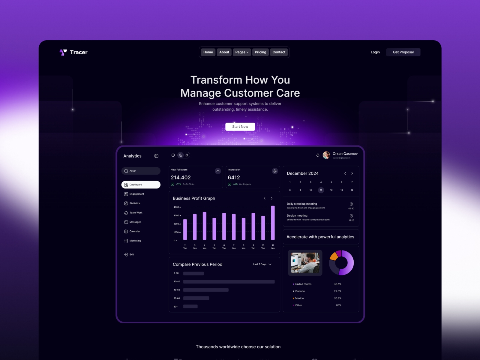 Screenshot 1 of Tracer