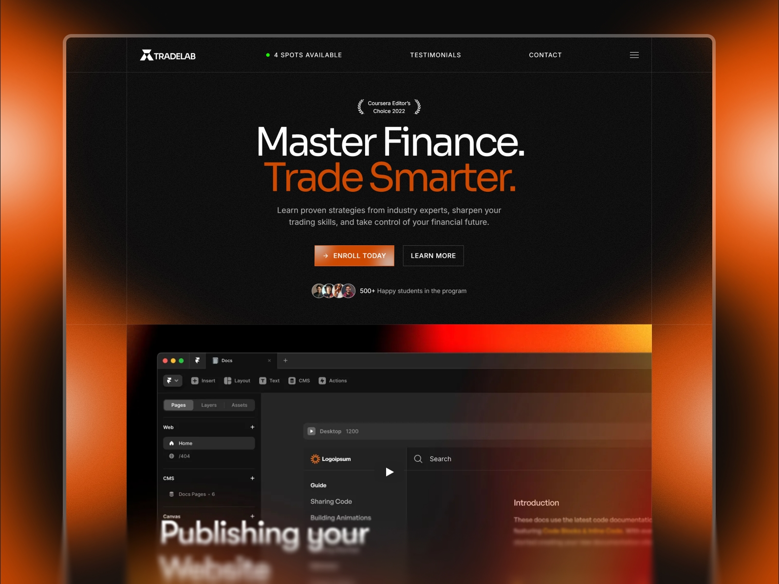 Screenshot 1 of Tradelab