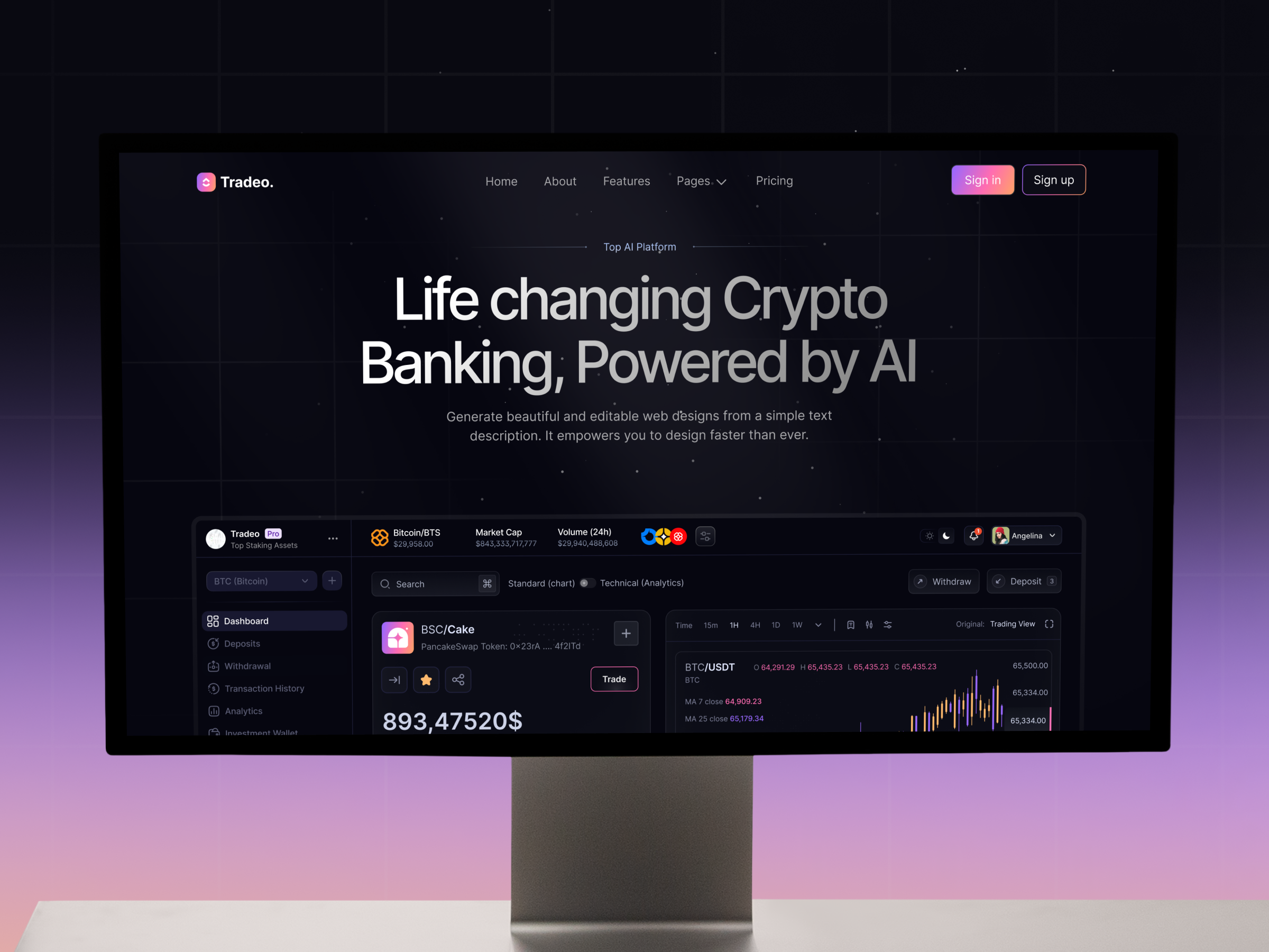 Screenshot 1 of Tradeo