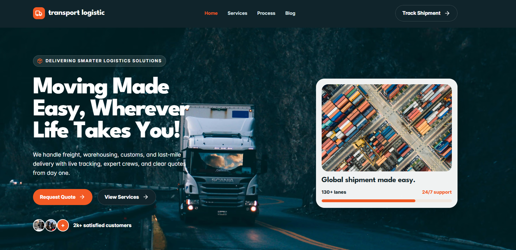 Screenshot 1 of transport logistic