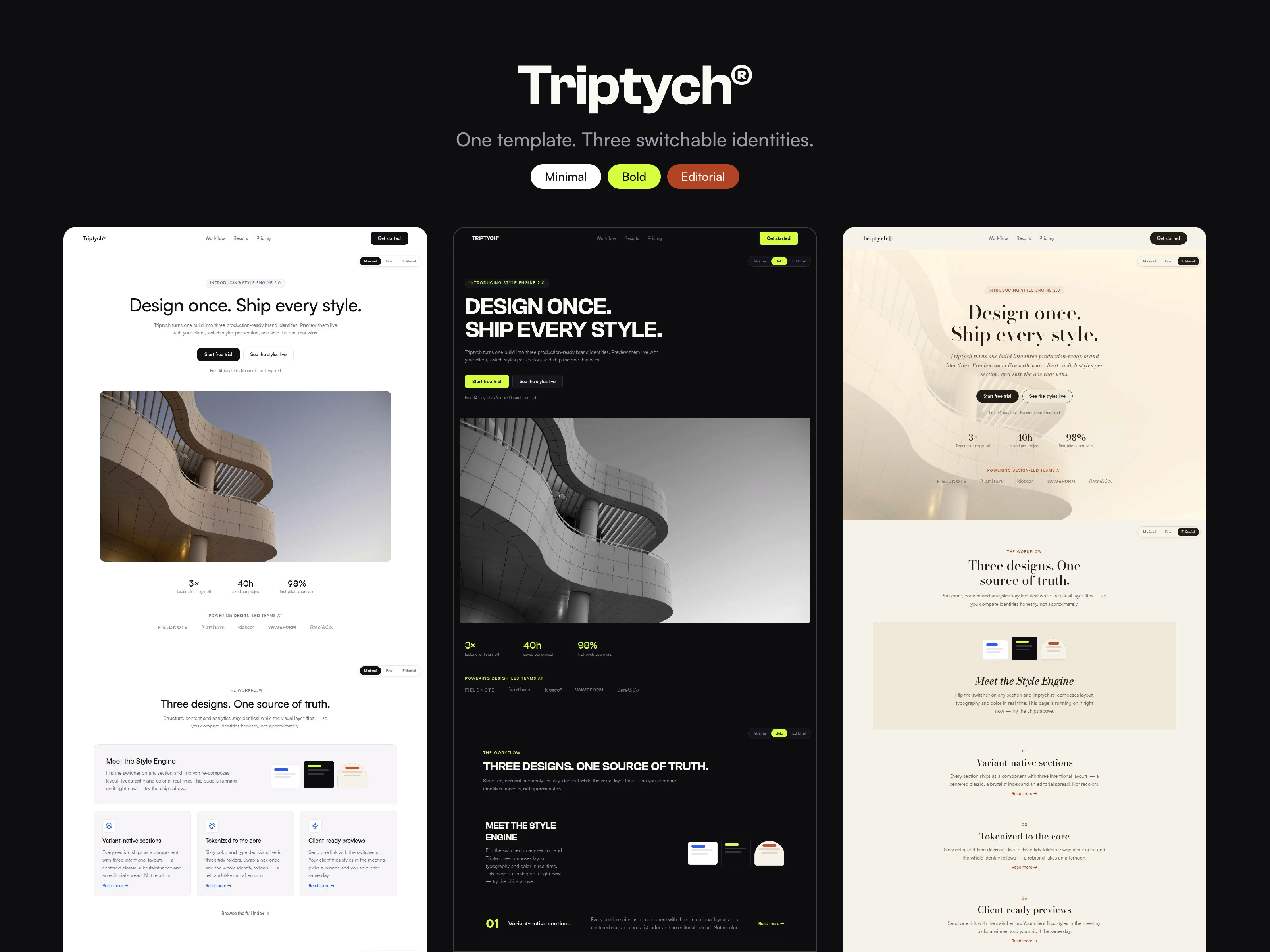 Screenshot 1 of Triptych