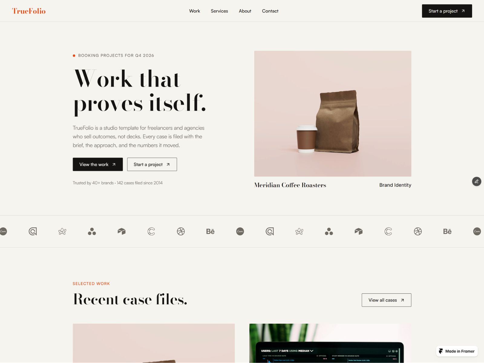 Screenshot 1 of TrueFolioStudio