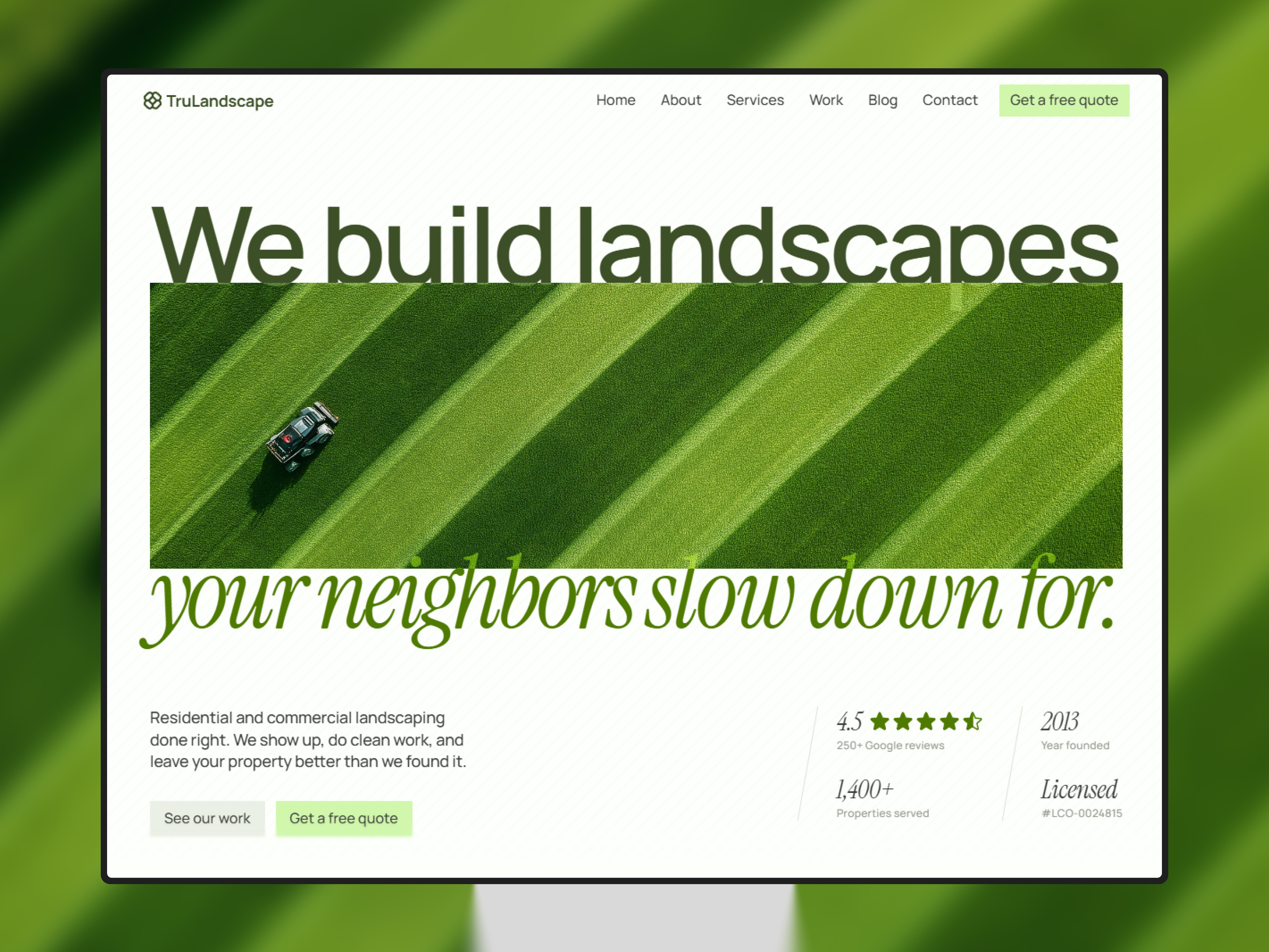 Screenshot 1 of TruLandscape