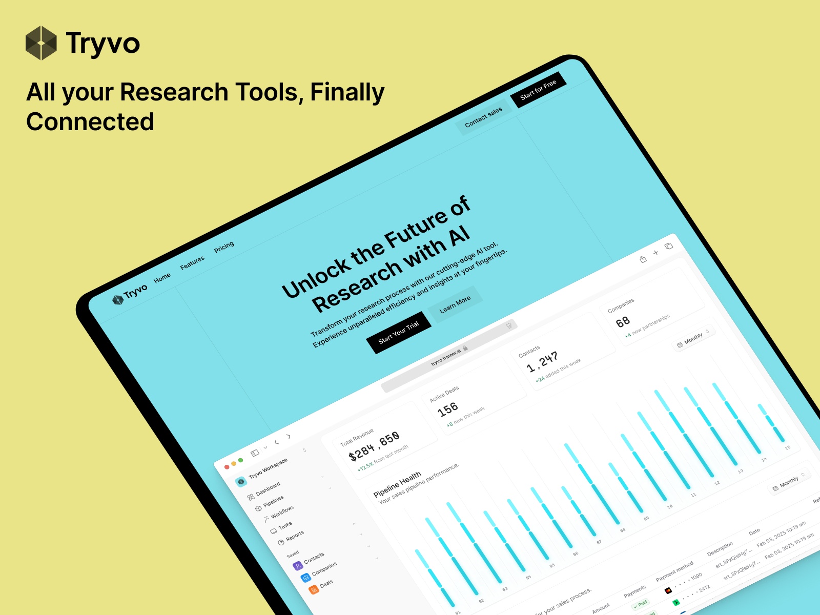 Screenshot 1 of Tryvo