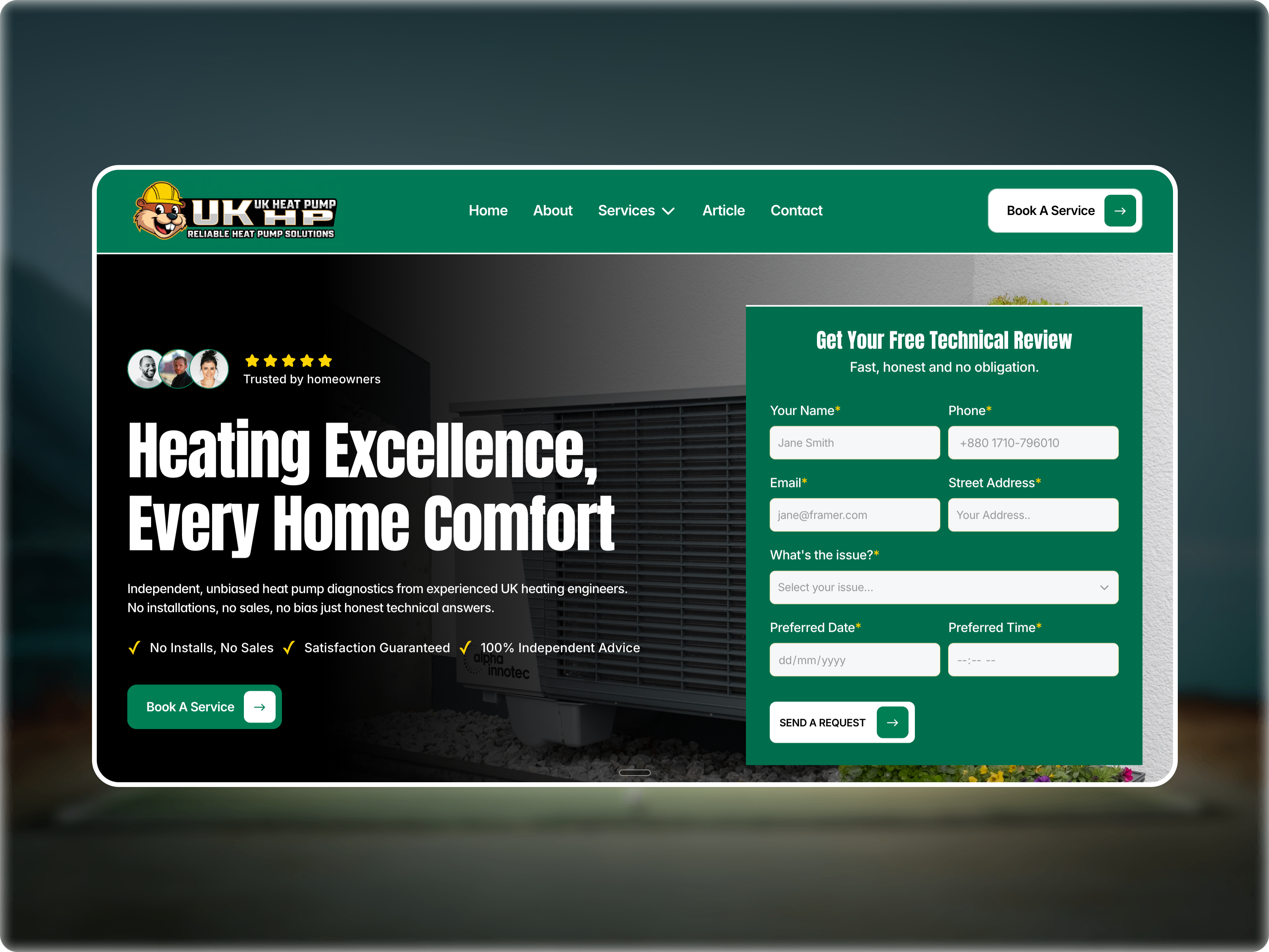 Screenshot 1 of Ukheatpump