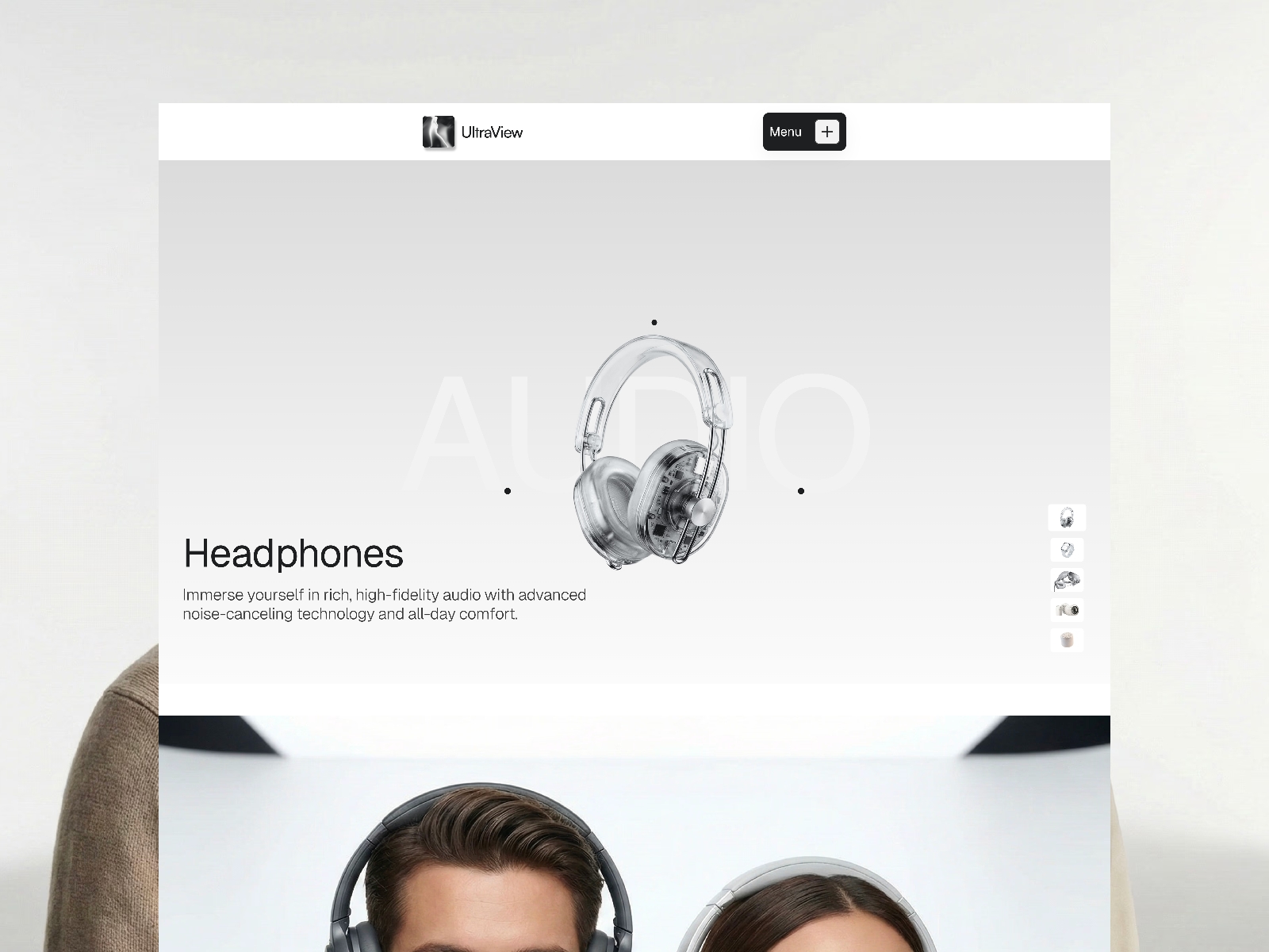Screenshot 1 of UltraViewEcommerce