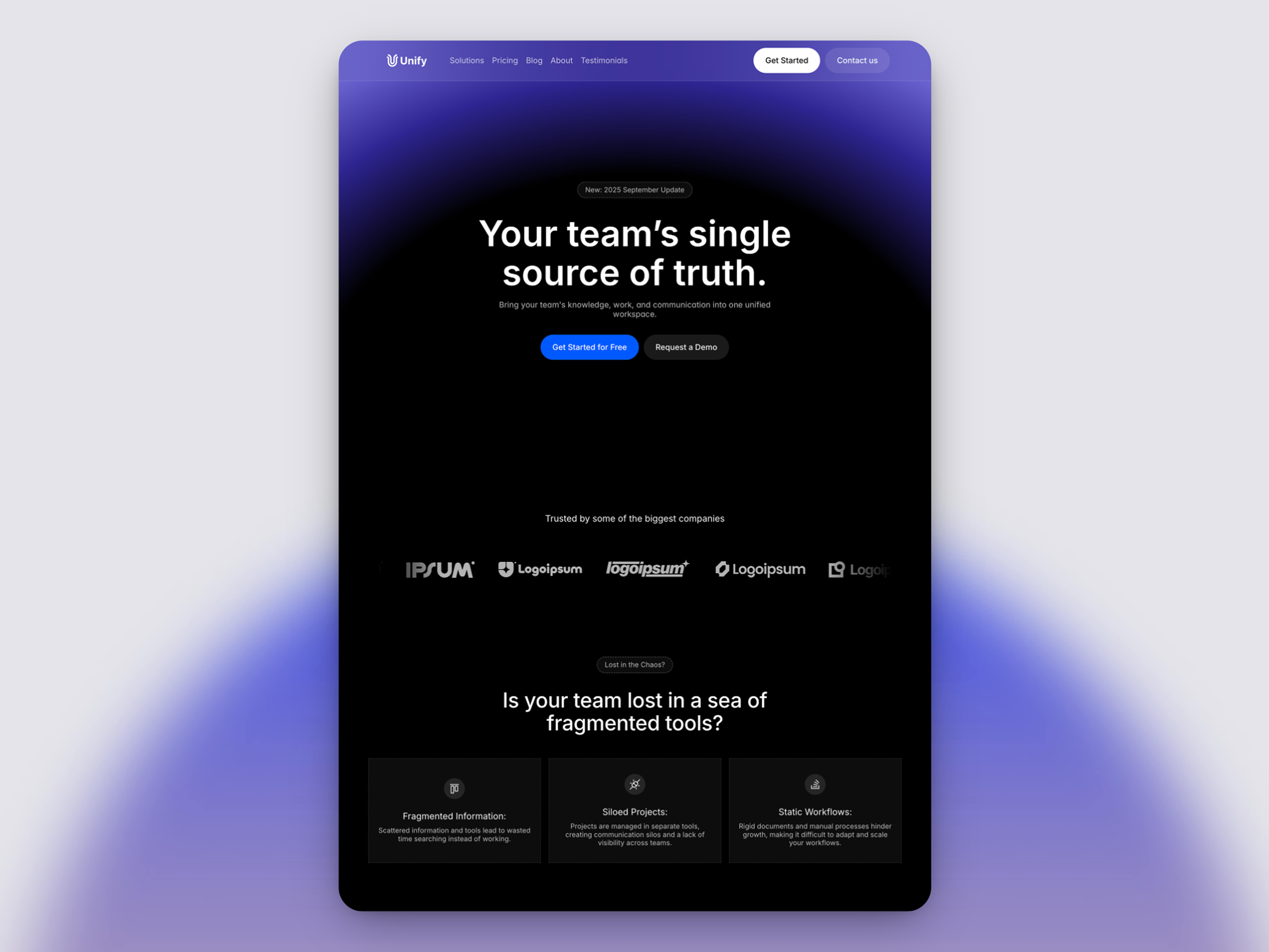 Screenshot 1 of Unify