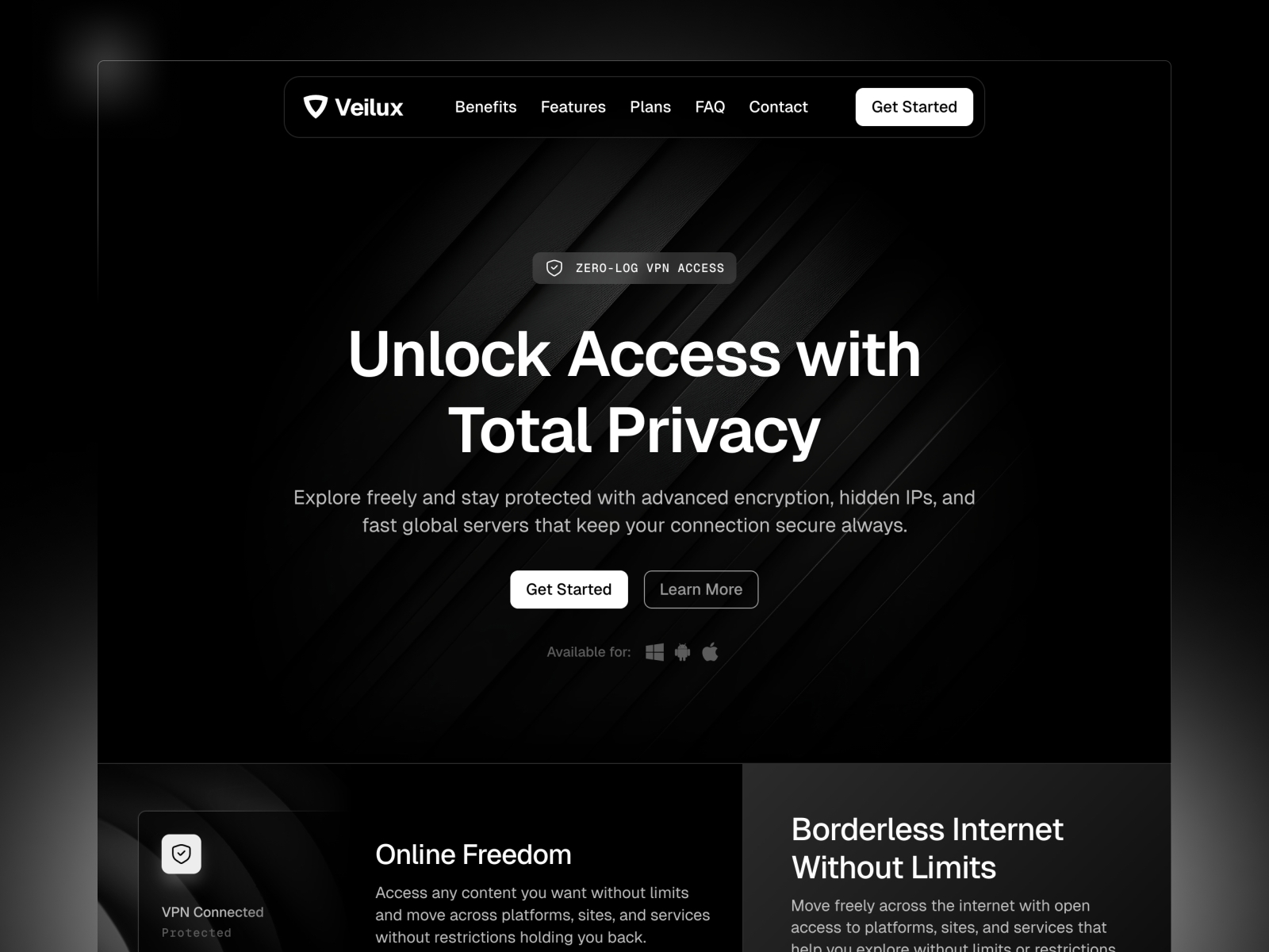 Screenshot 1 of Veilux