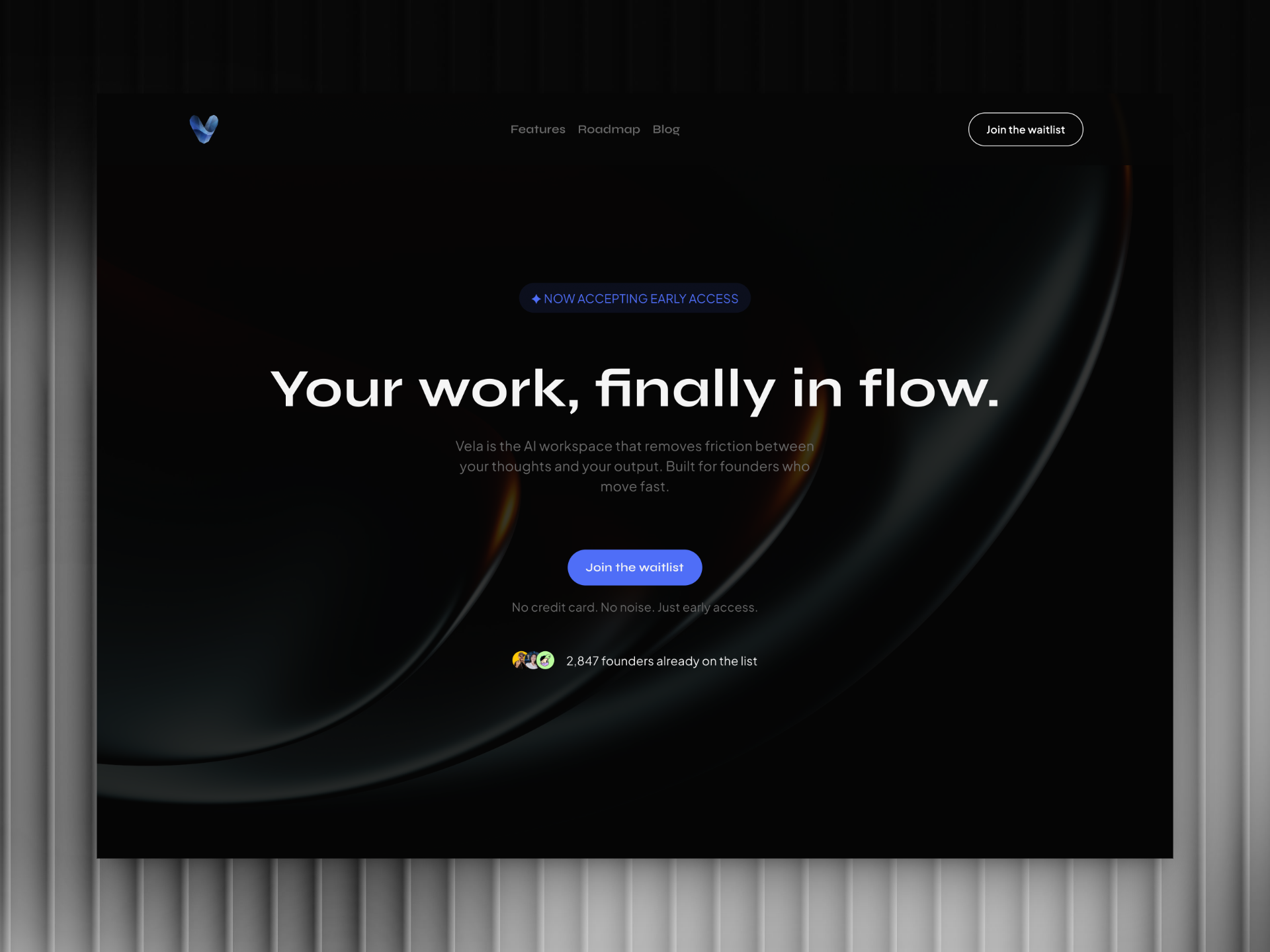 Screenshot 1 of Vela OS