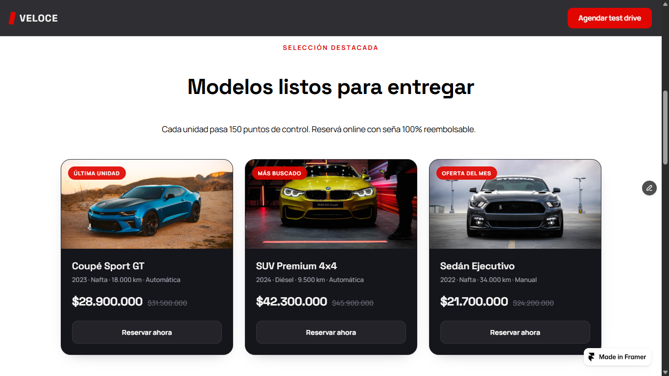 Screenshot 2 of Veloce — Car Dealers