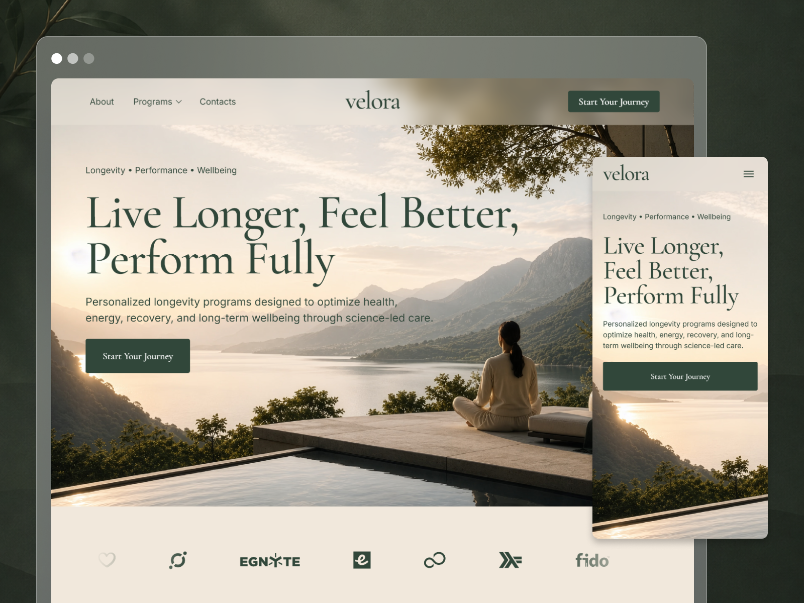 Screenshot 1 of Velora Wellness